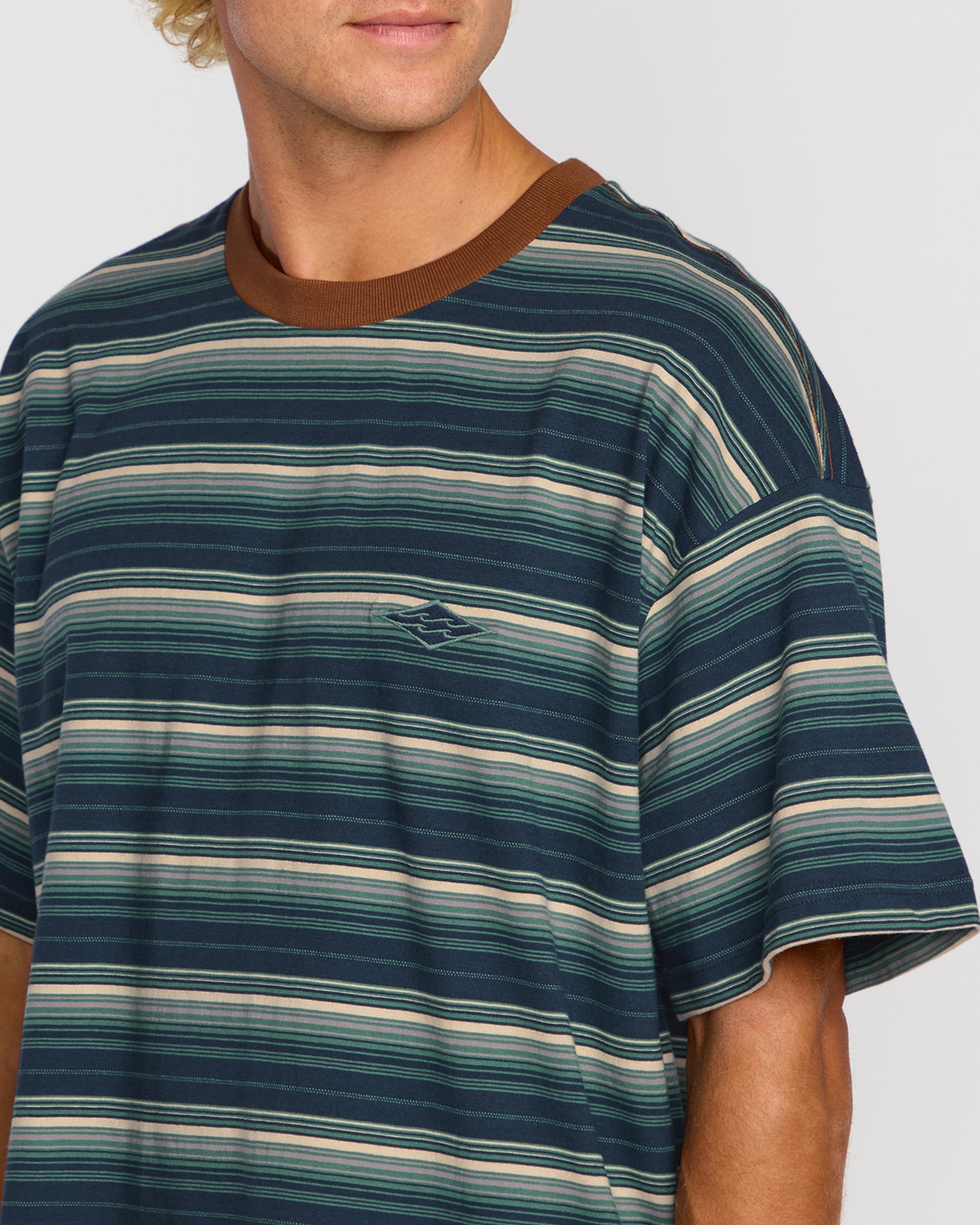 Baxter Short Sleeve T-Shirt - Midnight Blue - Image 3