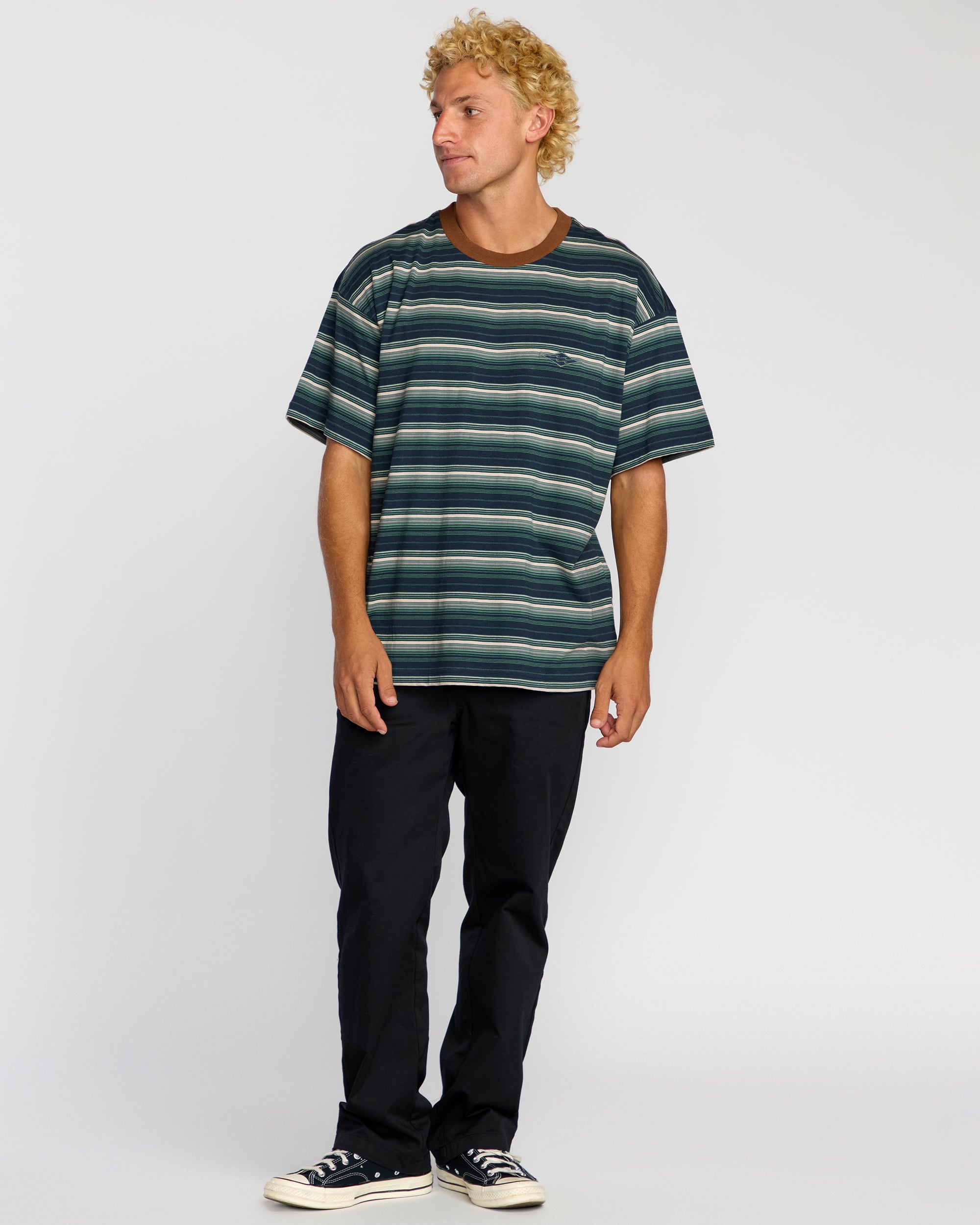 Baxter Short Sleeve T-Shirt - Midnight Blue - Image 4