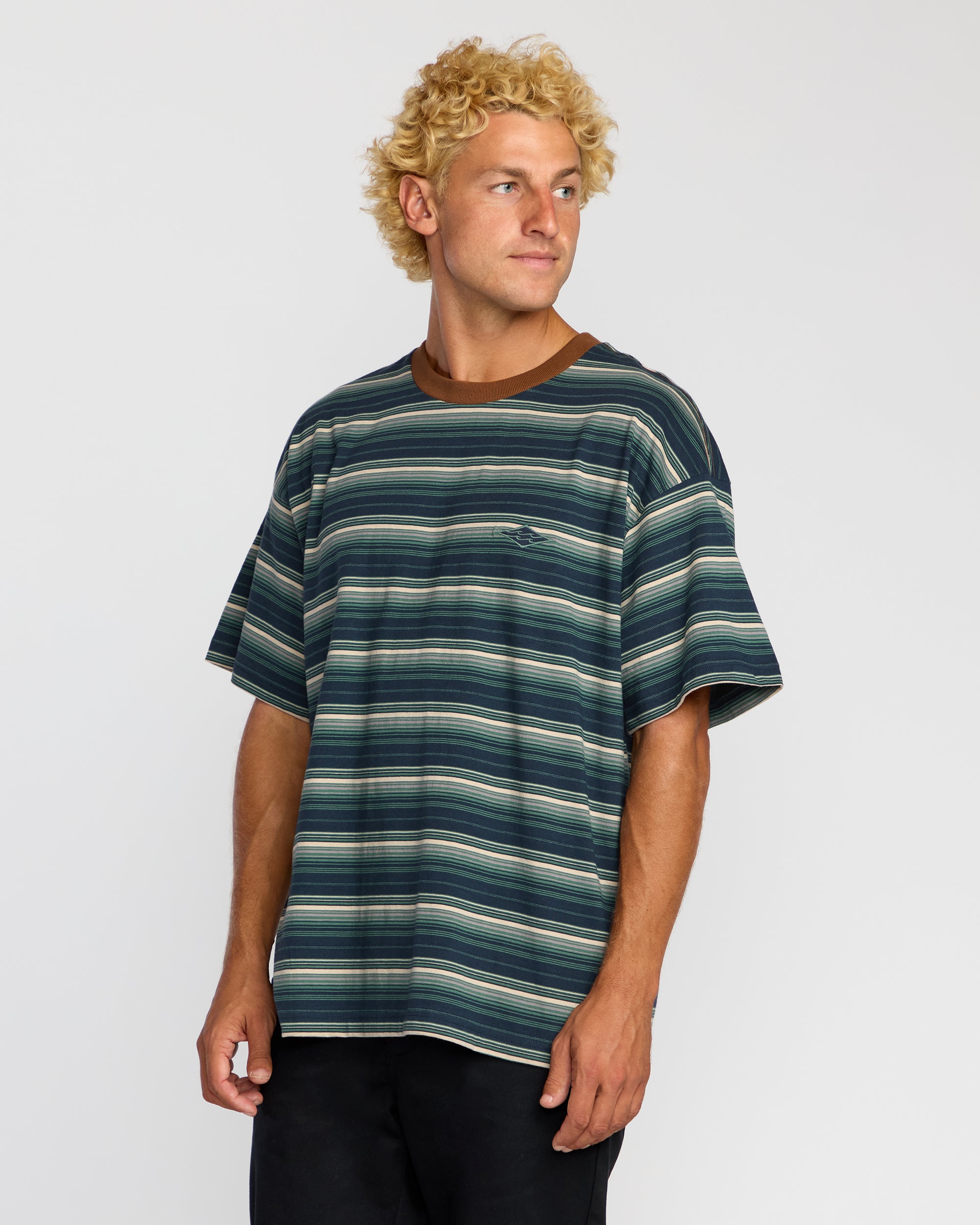 Baxter Short Sleeve T-Shirt - Midnight Blue - Image 5