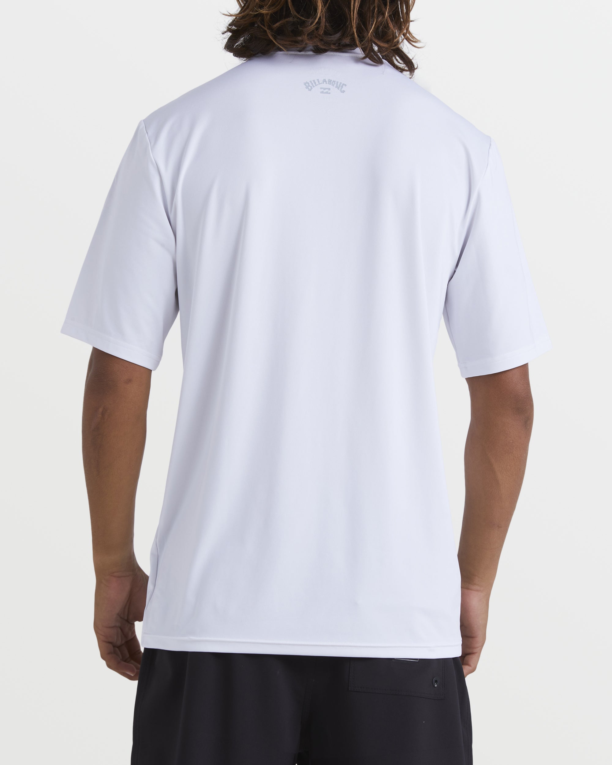 All Day Wave Short Sleeve Rashguard - White - Image 2