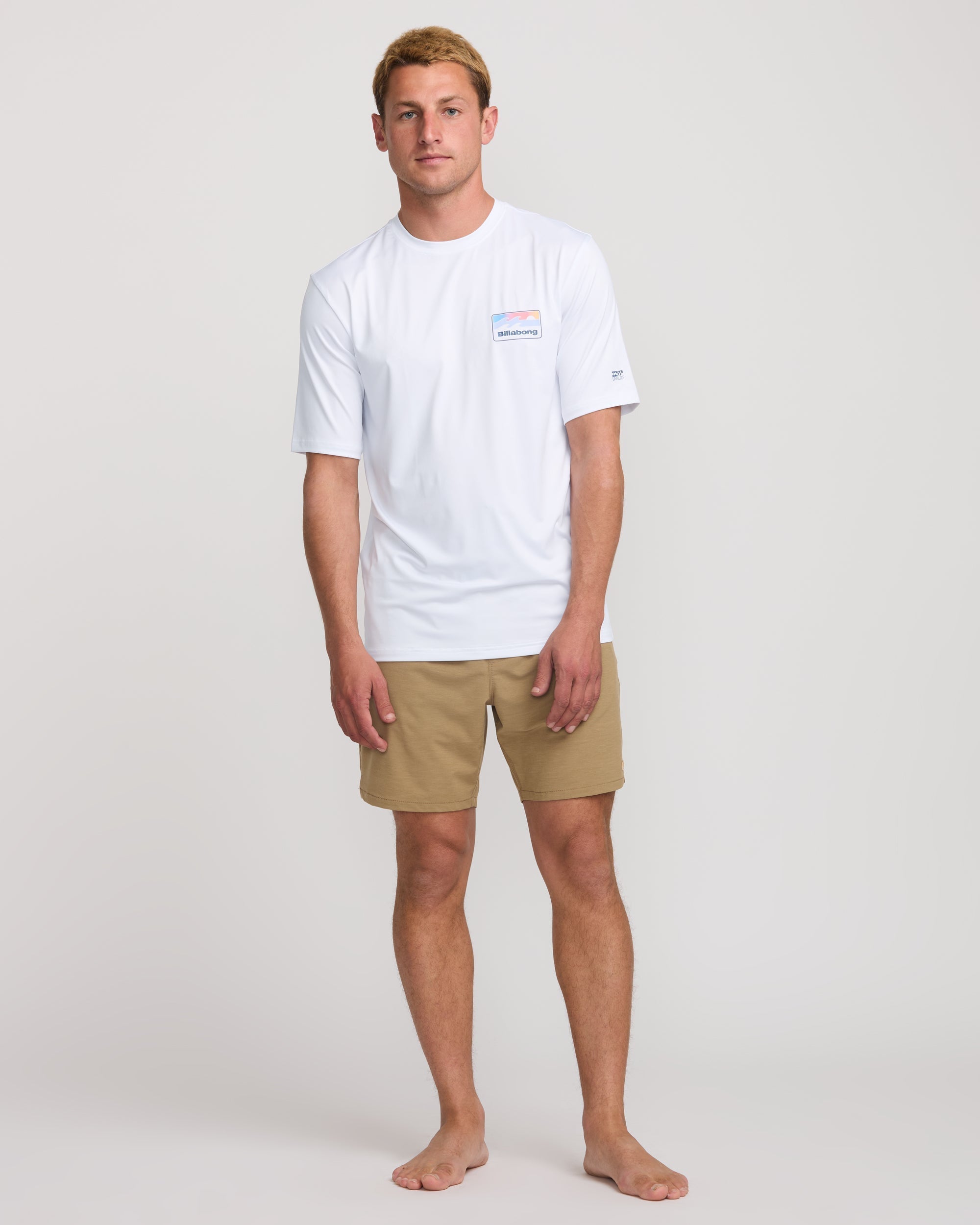 Runner Loose Fit Short Sleeve Surf Tee - White - Image 5