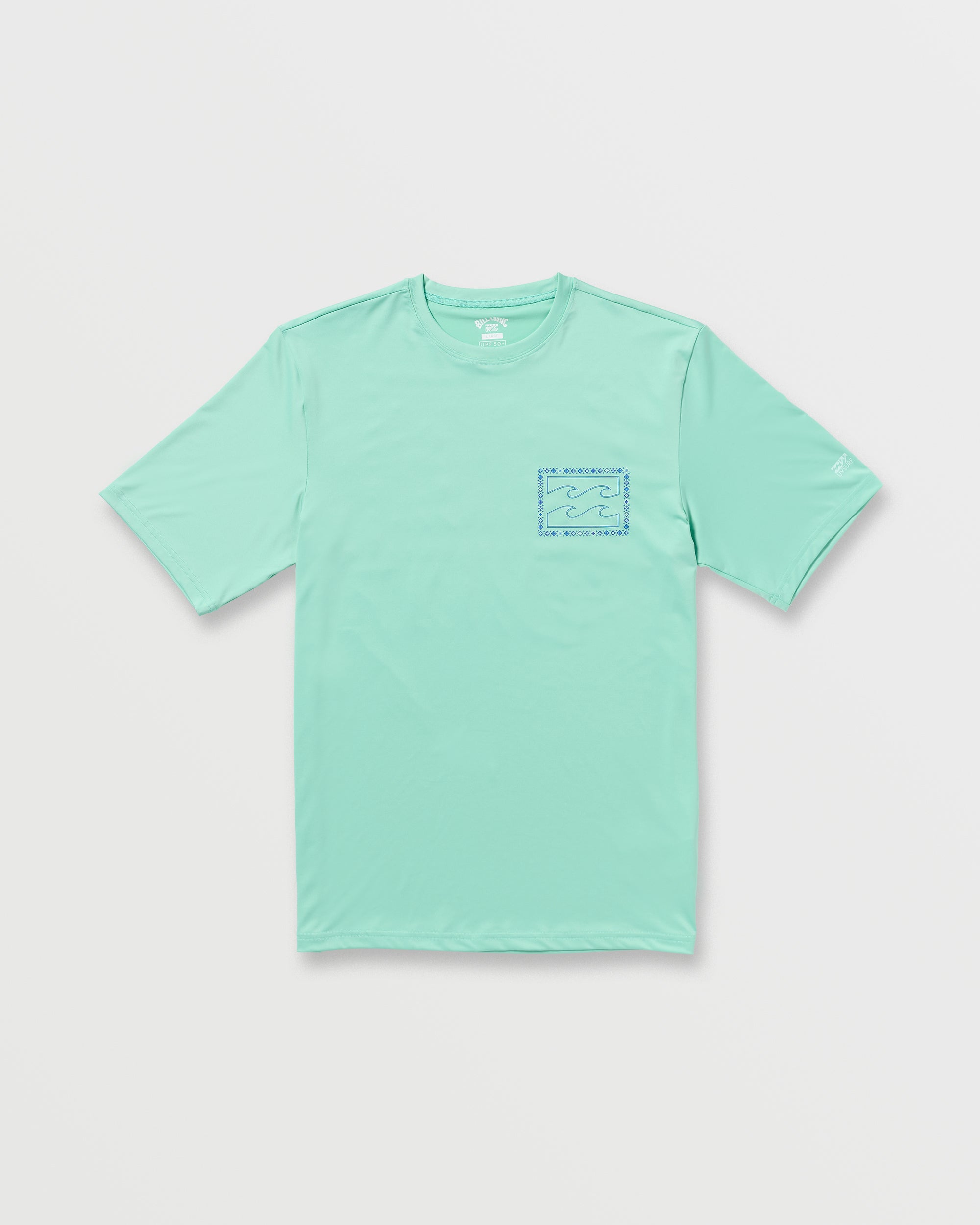 Crayon Wave Loose Fit Short Sleeve Surf Tee - Bermuda - Image 3