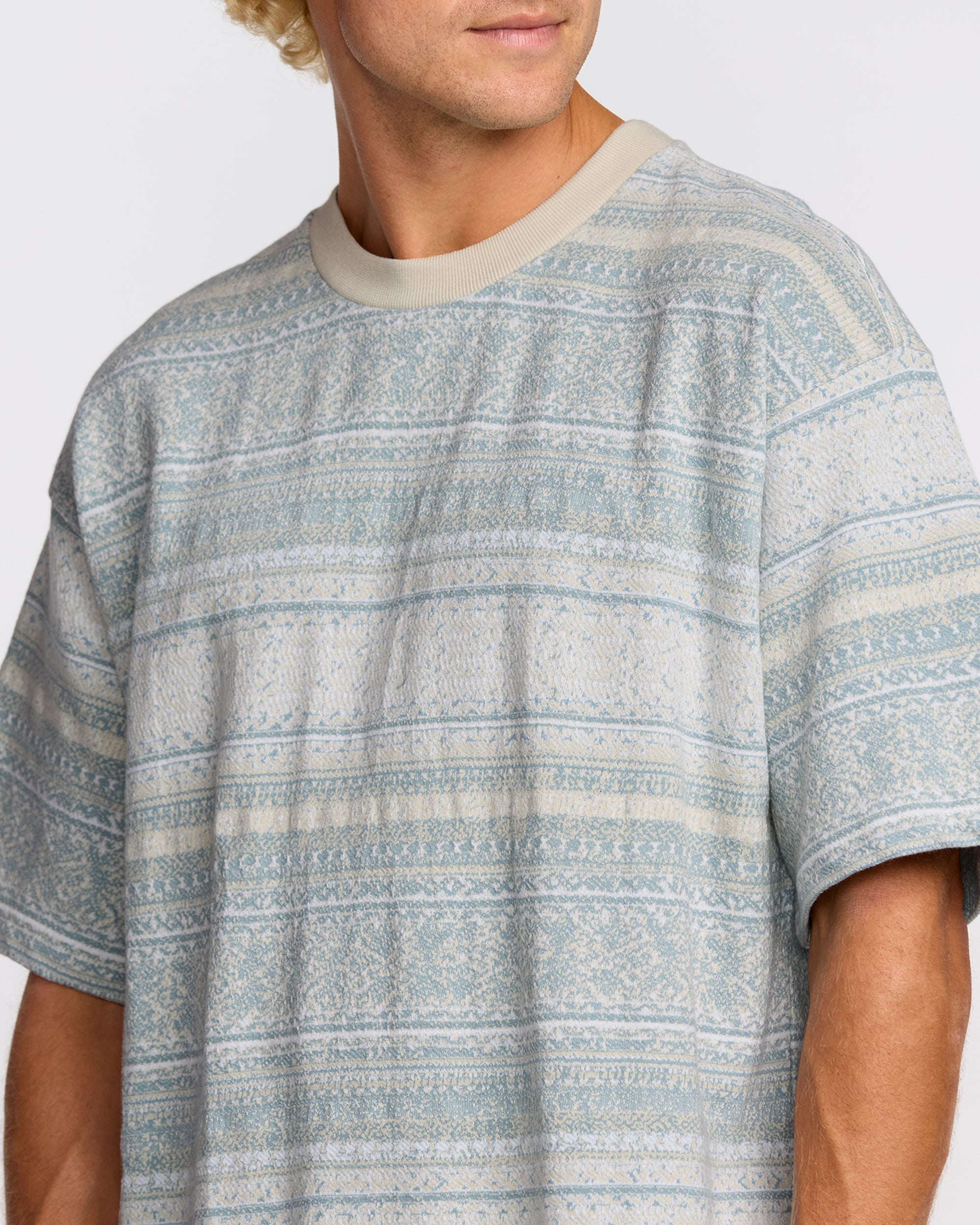 Sunshines Garage Short Sleeve T-Shirt - Stone Blue - Image 5