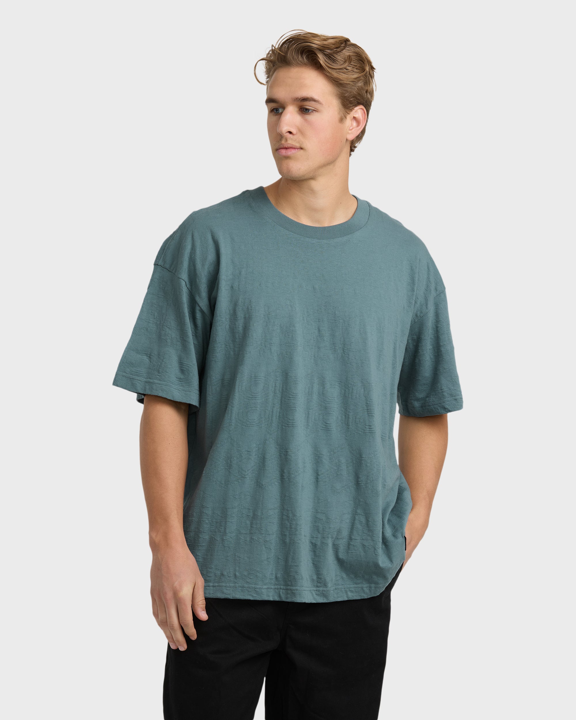 Needle Garage Short Sleeve T-Shirt - Ash