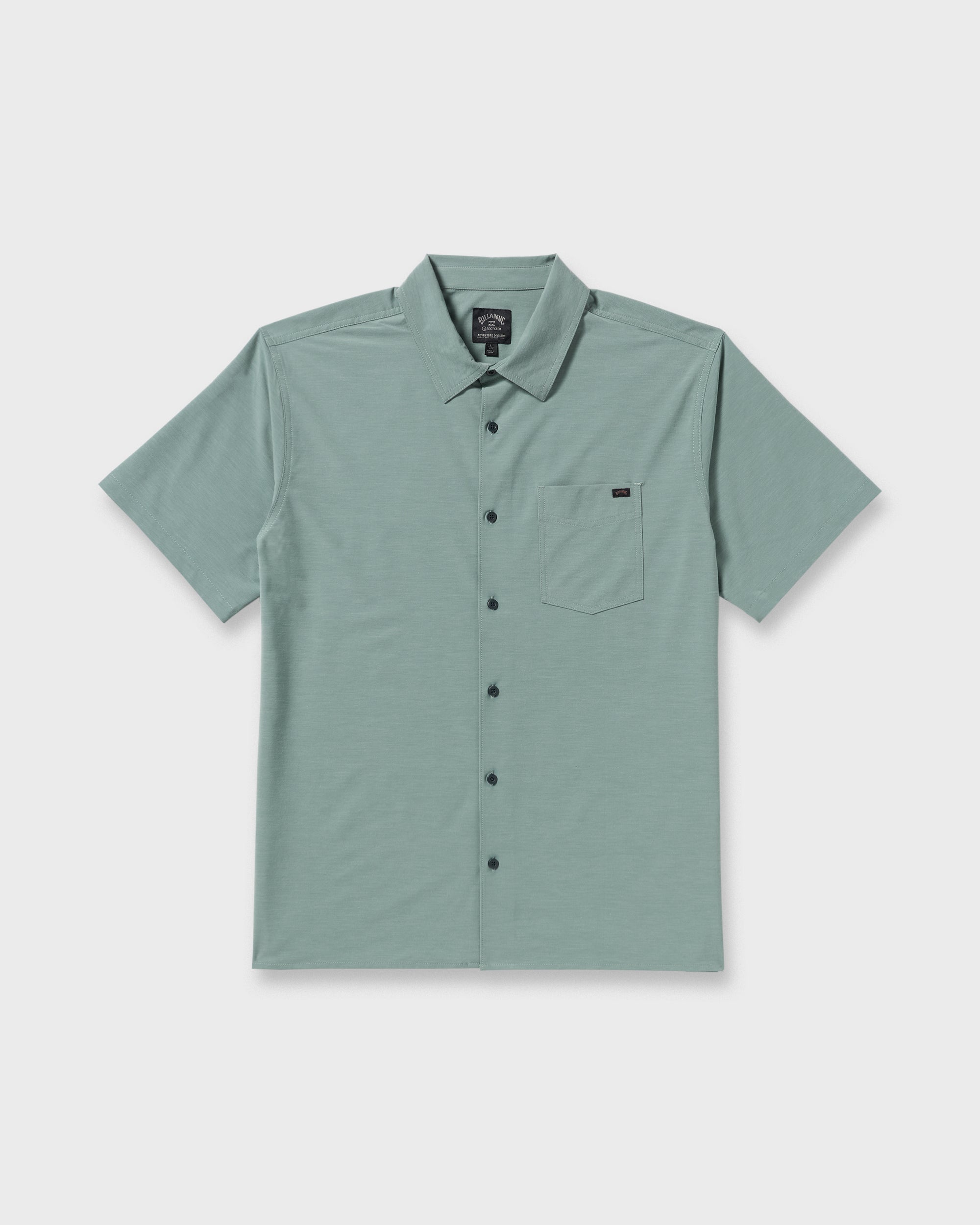 Surftrek Transit Short Sleeve Shirt - Sea Blue - Image 6