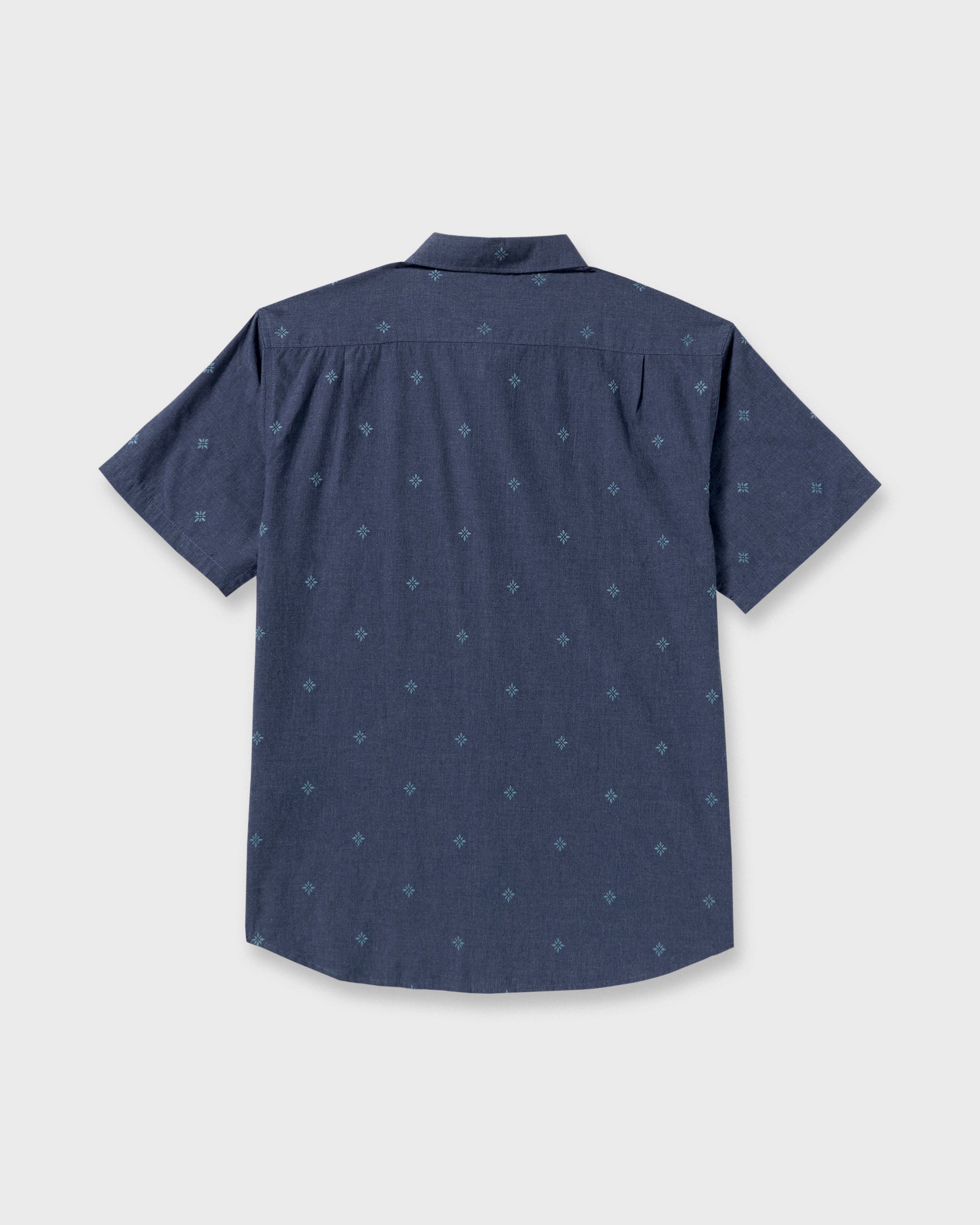 All Day Jacquard Short Sleeve Shirt - Midnight - Image 7