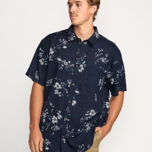 Sundays Short Sleeve Shirt - Dark Navy