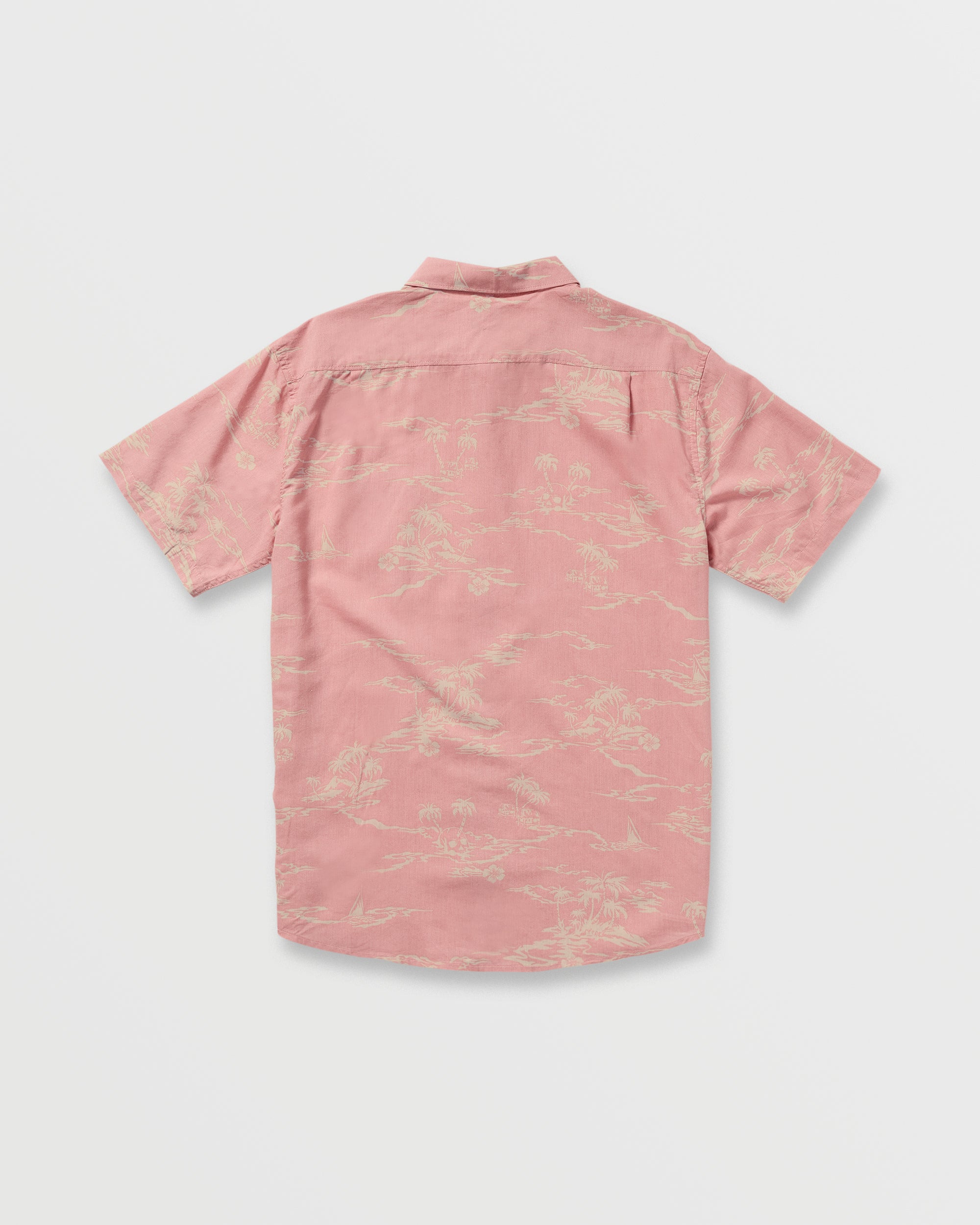 Sundays Short Sleeve Shirt - Dust Red - Image 4