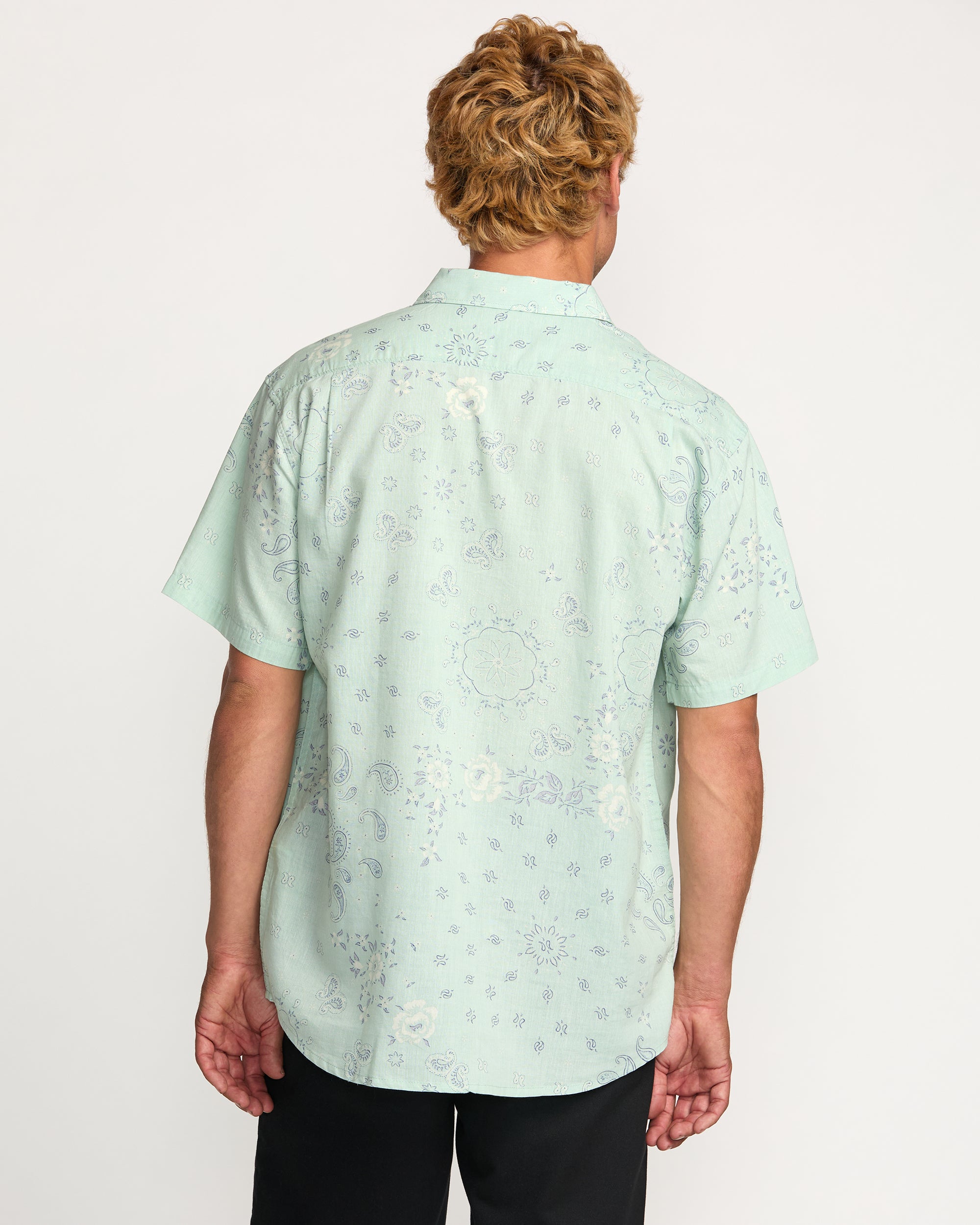 Sundays Short Sleeve Shirt - Mist Green - Image 2