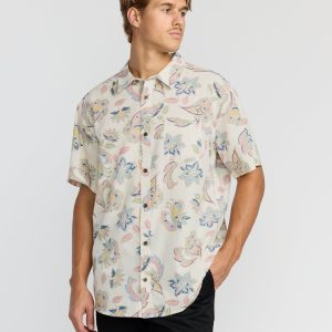 Sundays Short Sleeve Shirt - Sand