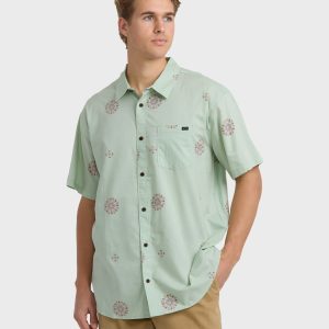 Sundays Mini Short Sleeve Shirt - Seafoam