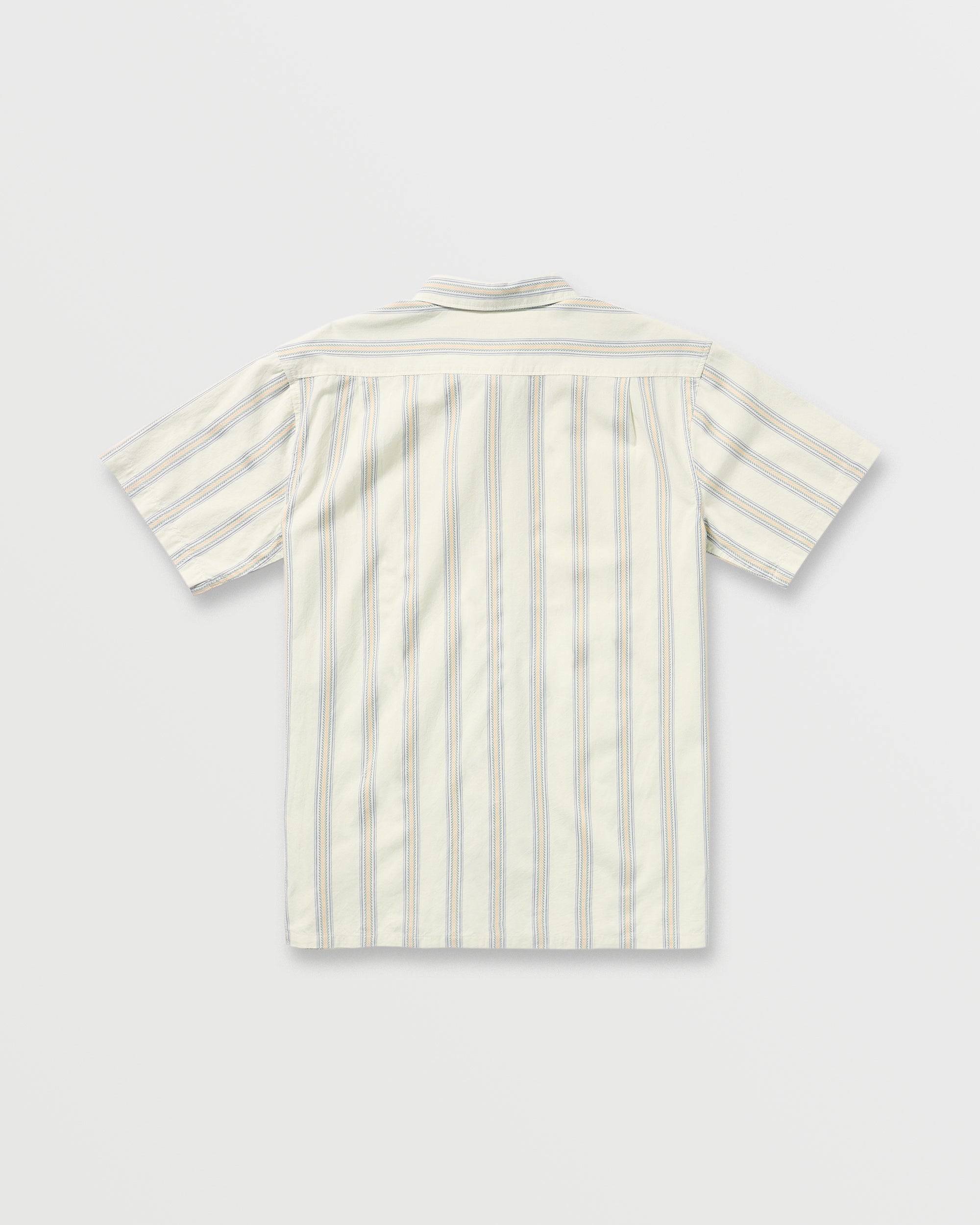 Sundays Jacquard Short Sleeve Shirt - Silver - Image 4