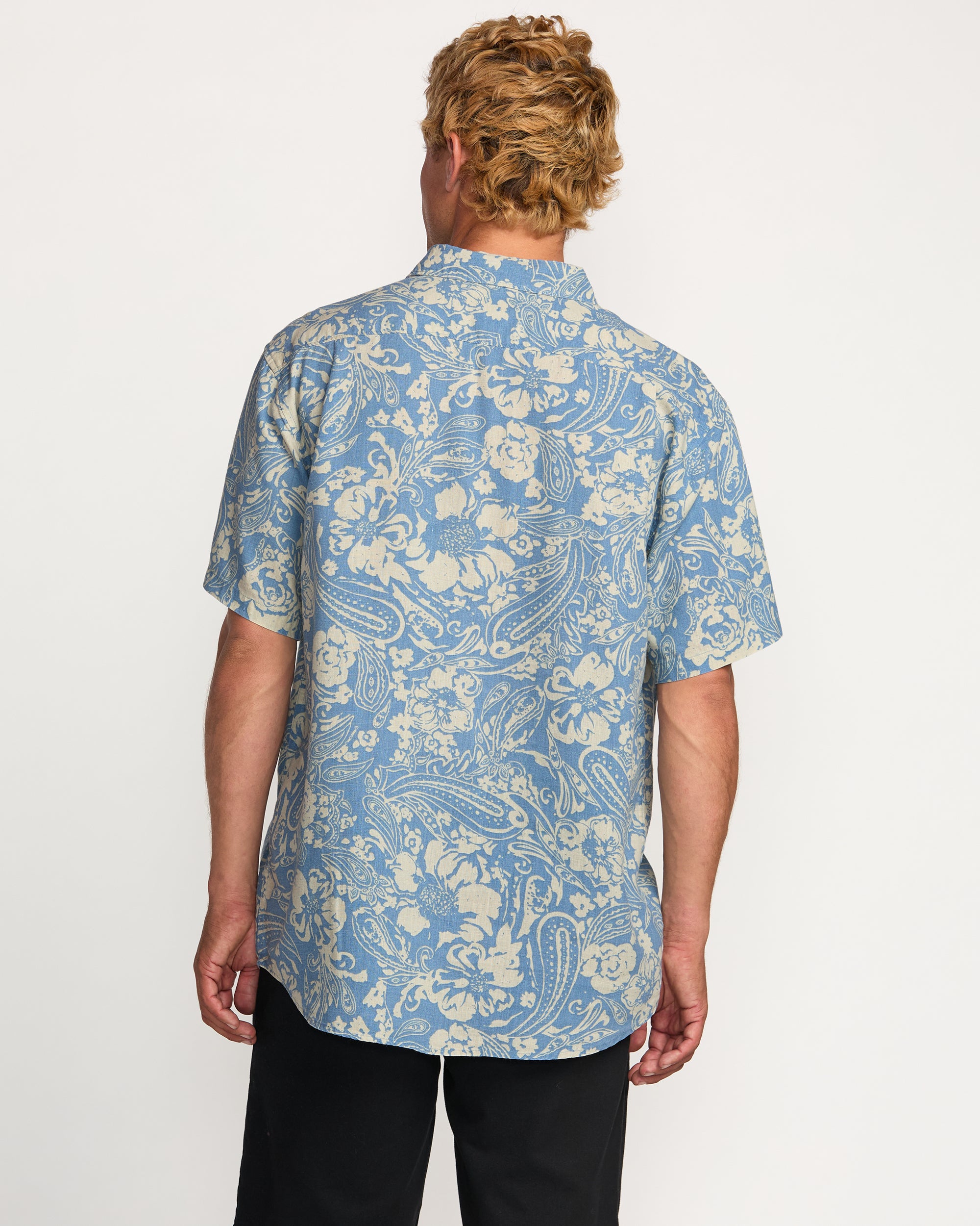 Cordoba Short Sleeve Shirt - Carolina Blue - Image 3