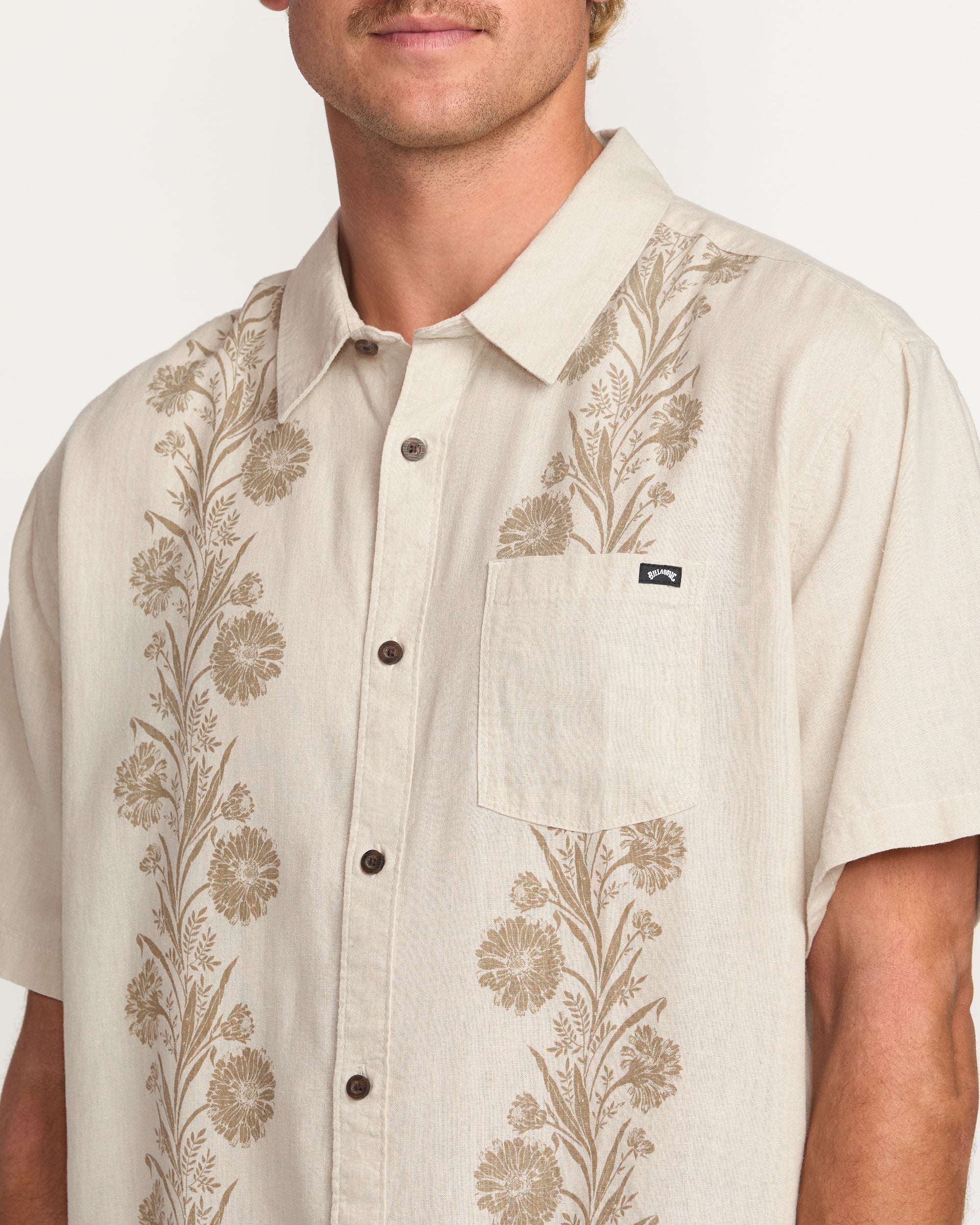 Cordoba Short Sleeve Shirt - Stone - Image 7