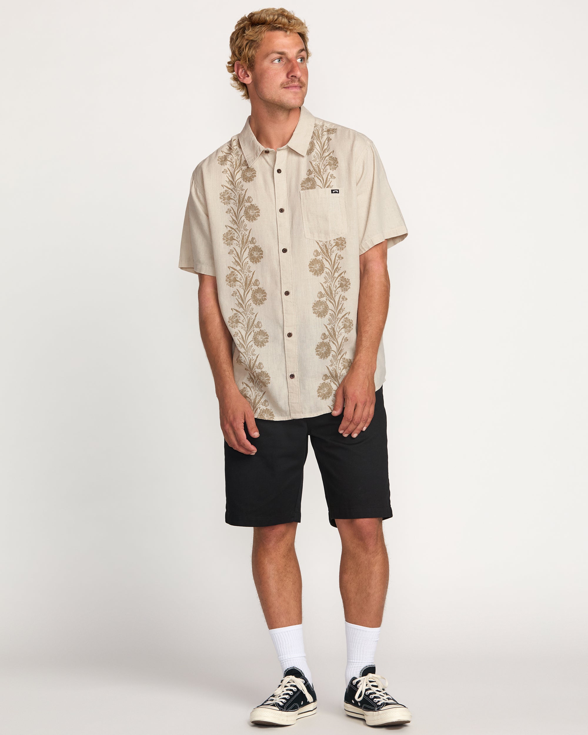 Cordoba Short Sleeve Shirt - Stone - Image 5