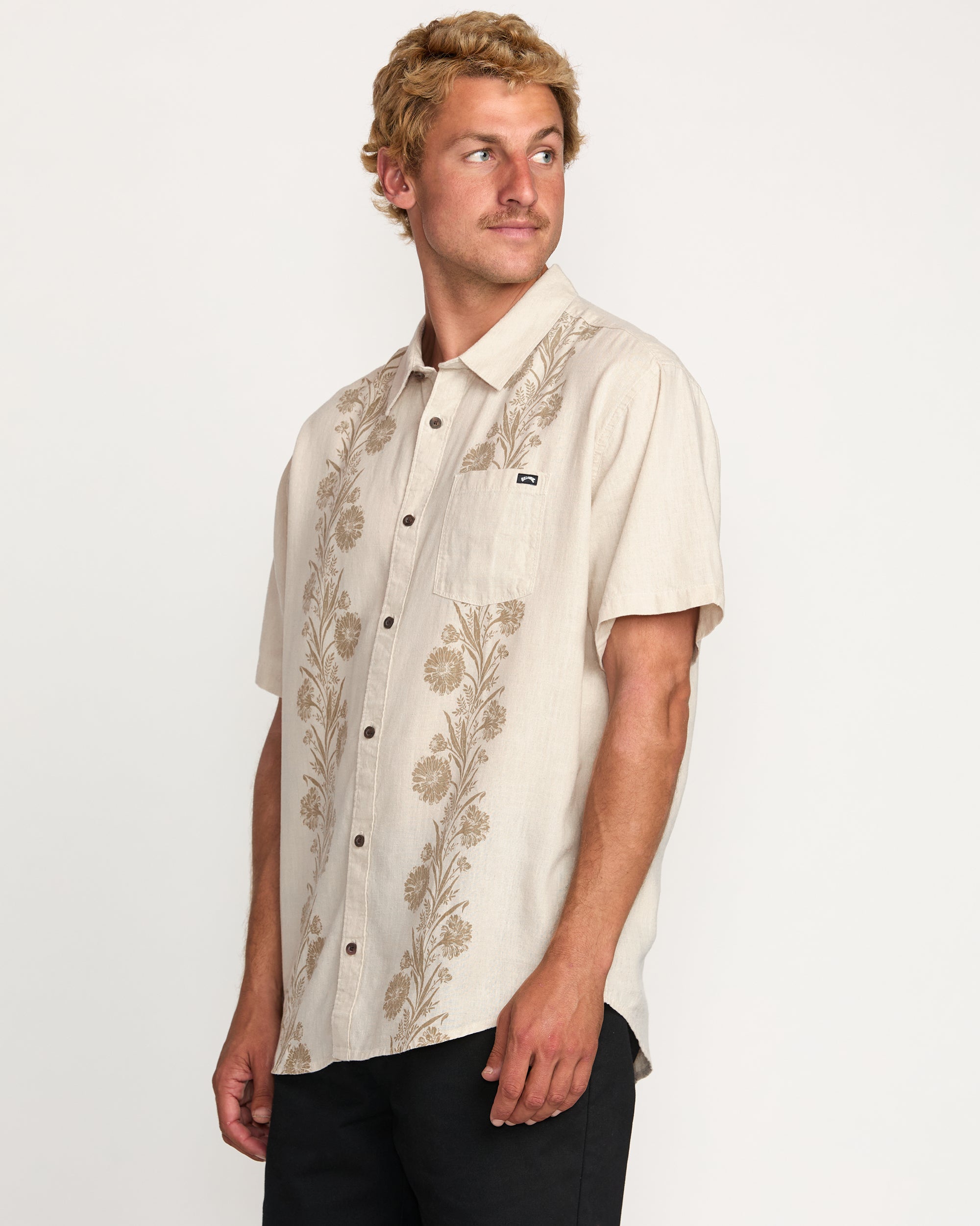 Cordoba Short Sleeve Shirt - Stone - Image 6