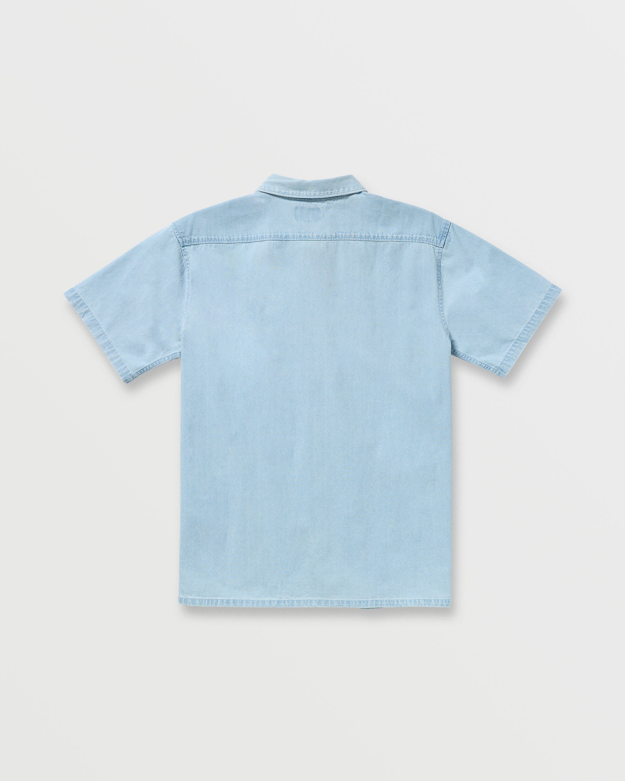Occy Short Sleeve Shirt - Cloud Blue - Image 5