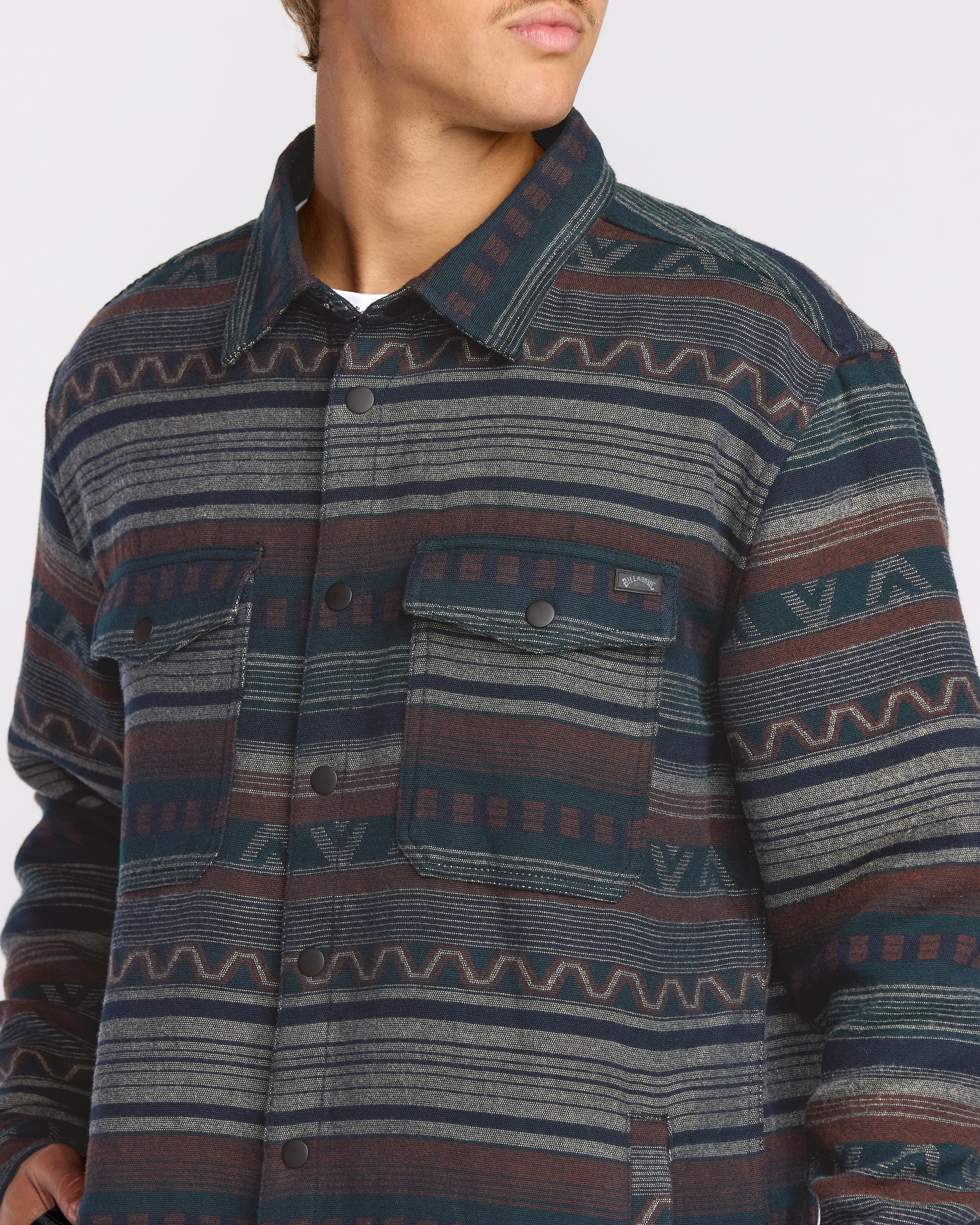Lodge Long Sleeve Shirt - Chino - Image 4