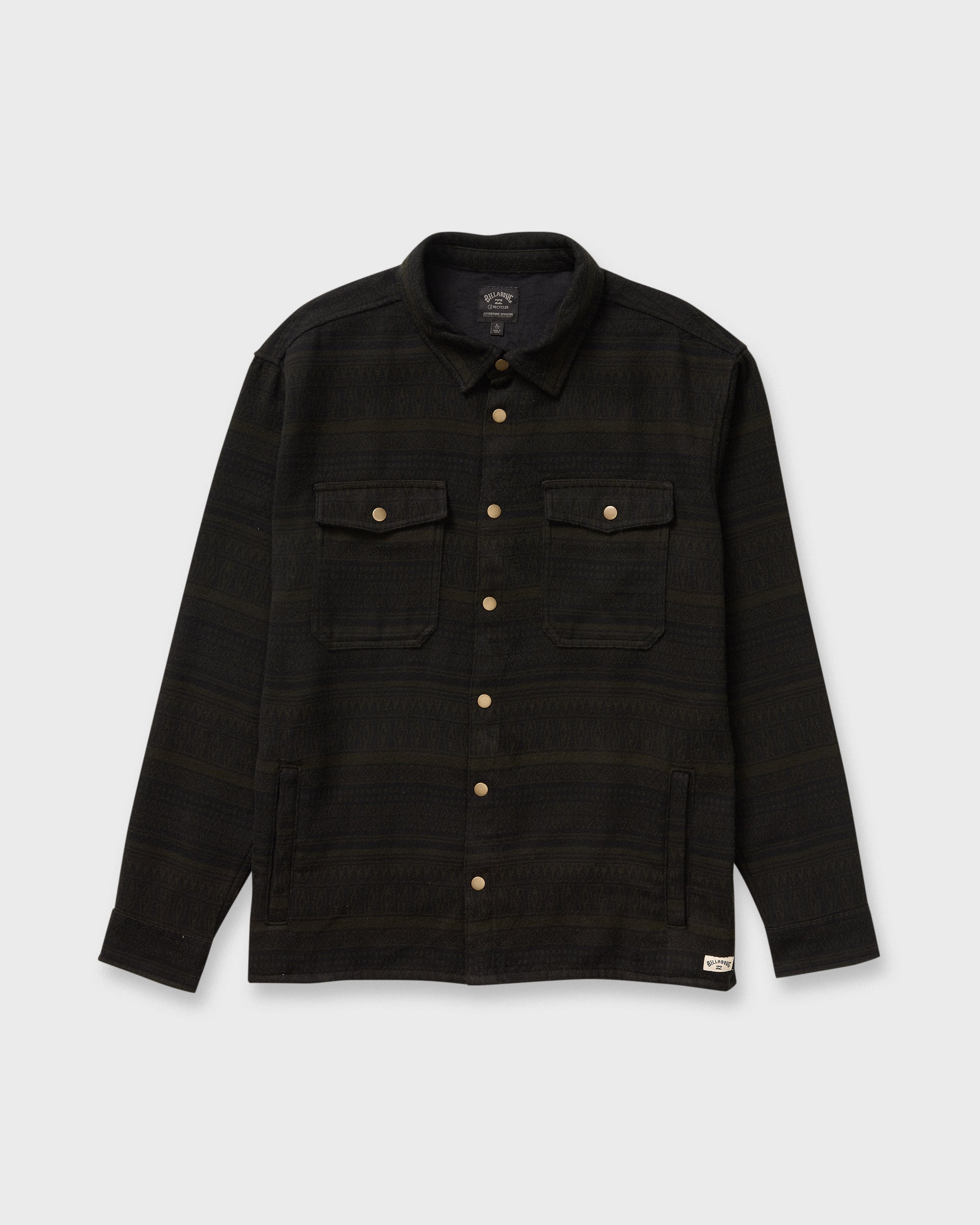 Lodge Long Sleeve Shirt - Dark Military - Image 6