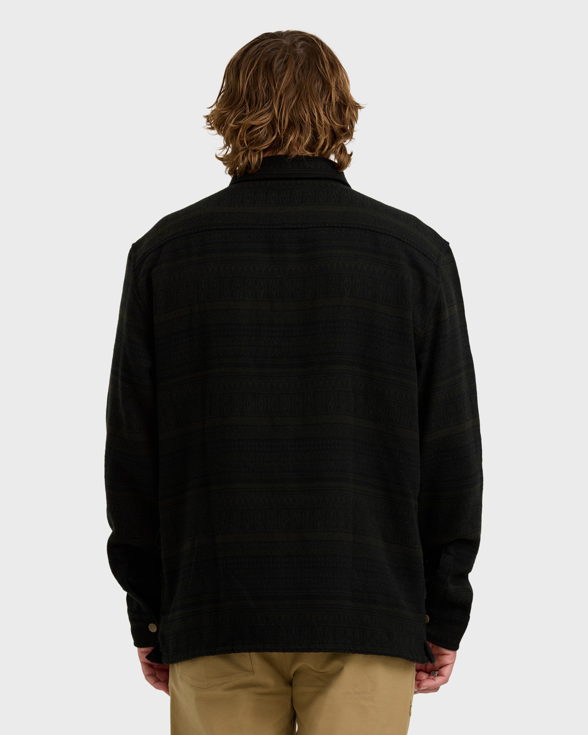 Lodge Long Sleeve Shirt - Dark Military - Image 2
