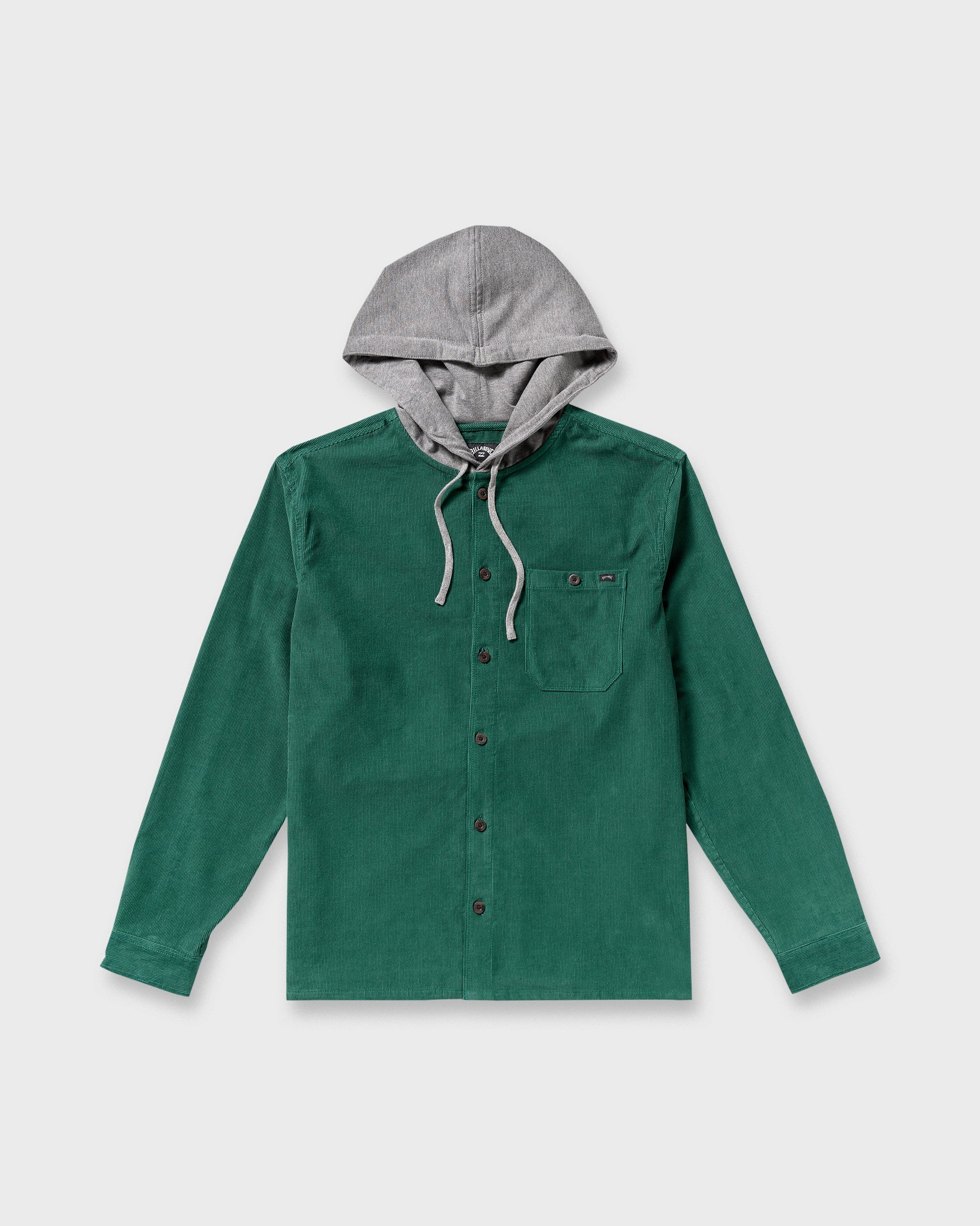 Baja Long Sleeve Flannel Shirt - Sage Green - Image 6