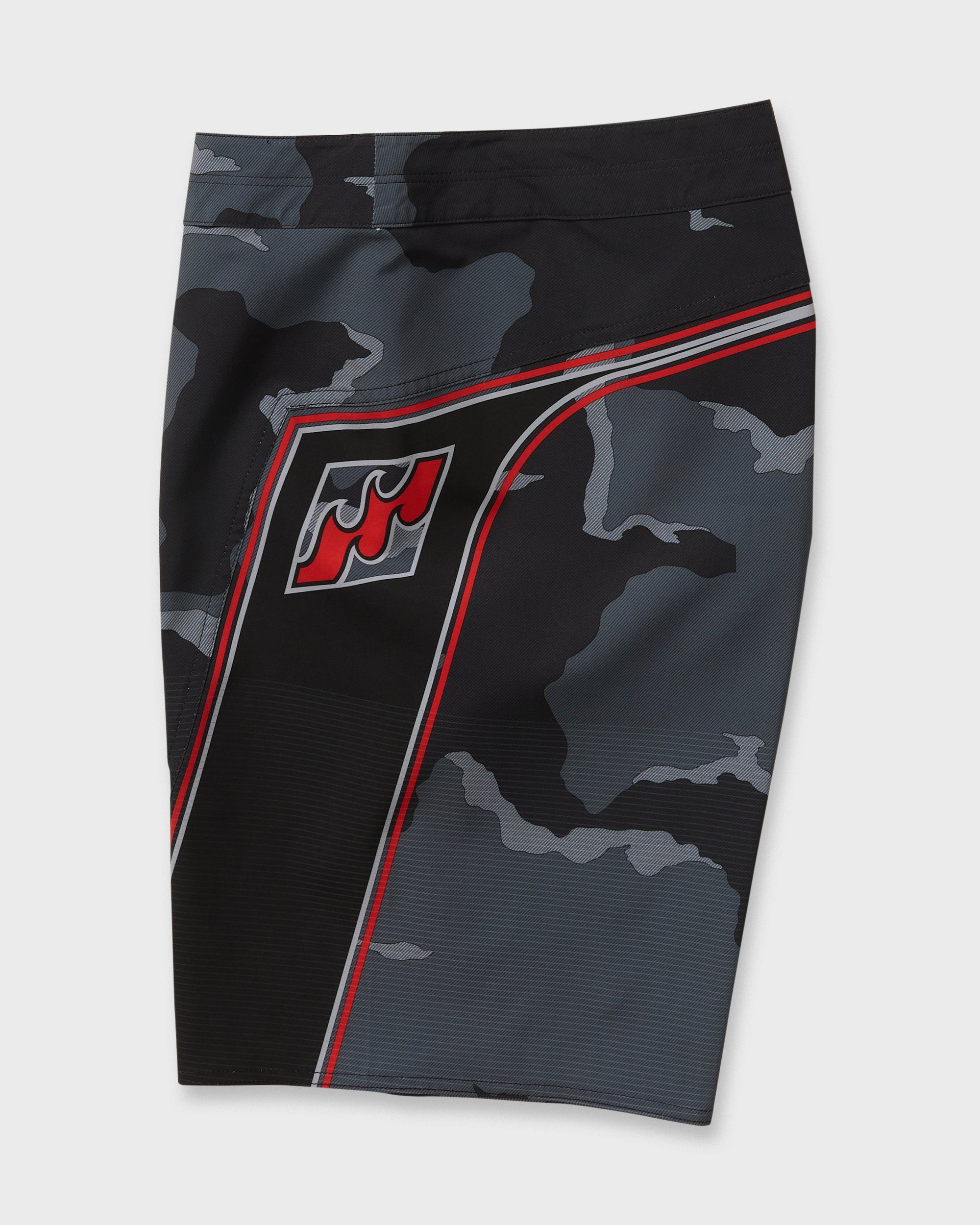 Straddie Airlite 20 Boardshorts - Black Camo - Image 8