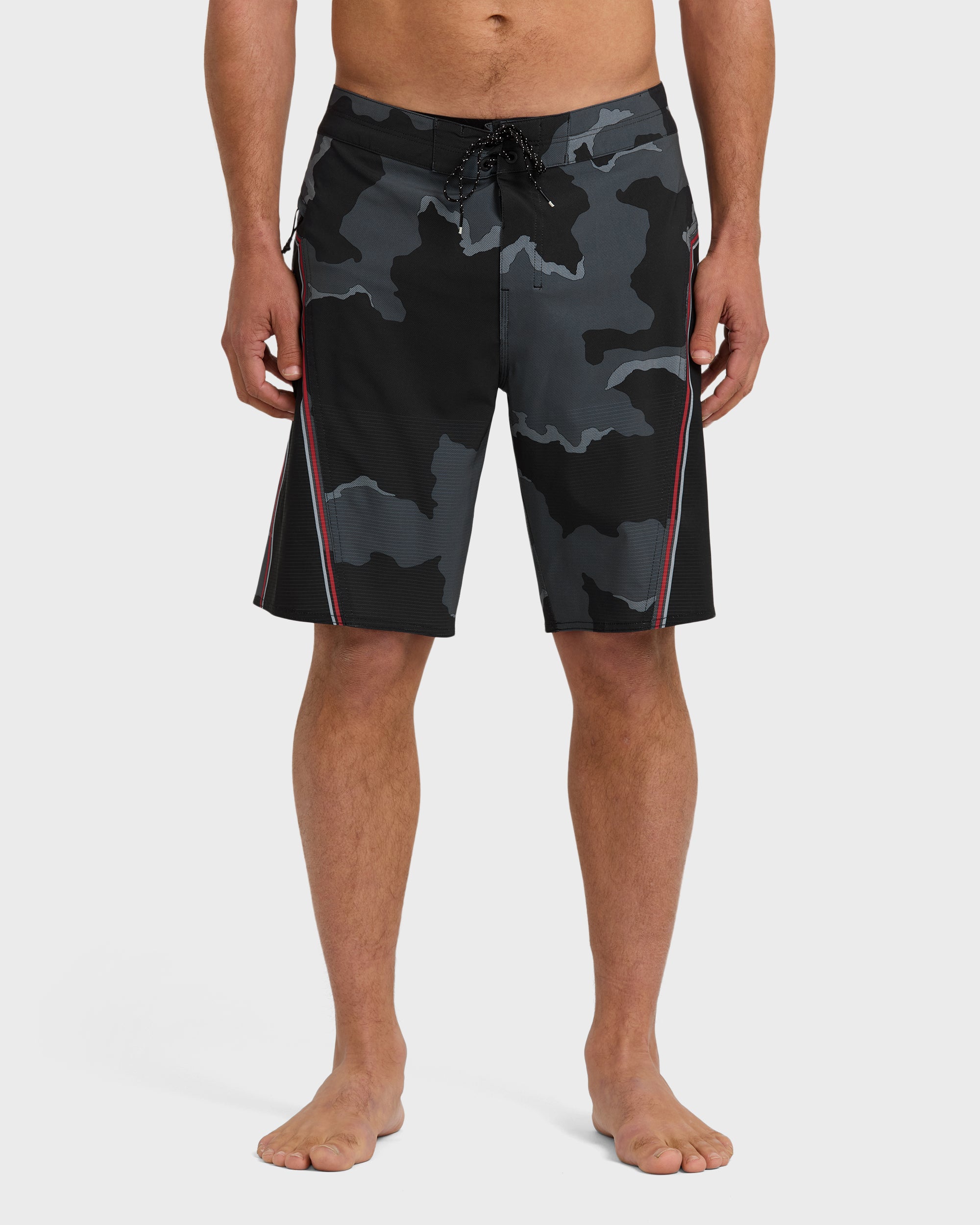 Straddie Airlite 20 Boardshorts - Black Camo