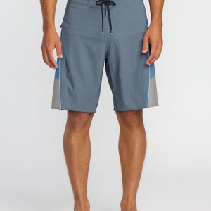 Straddie Airlite 20 Boardshorts - Steel Blue