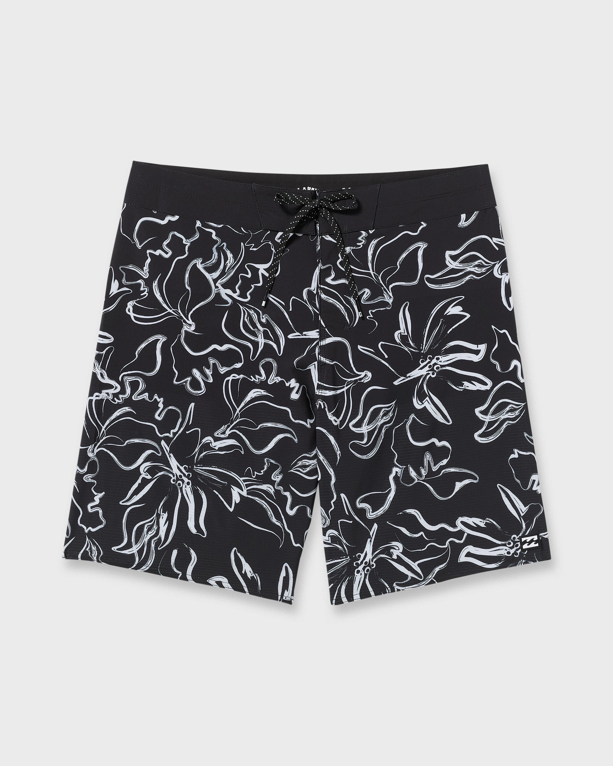 Sundays Airlite 19 Boardshorts - Black White - Image 10