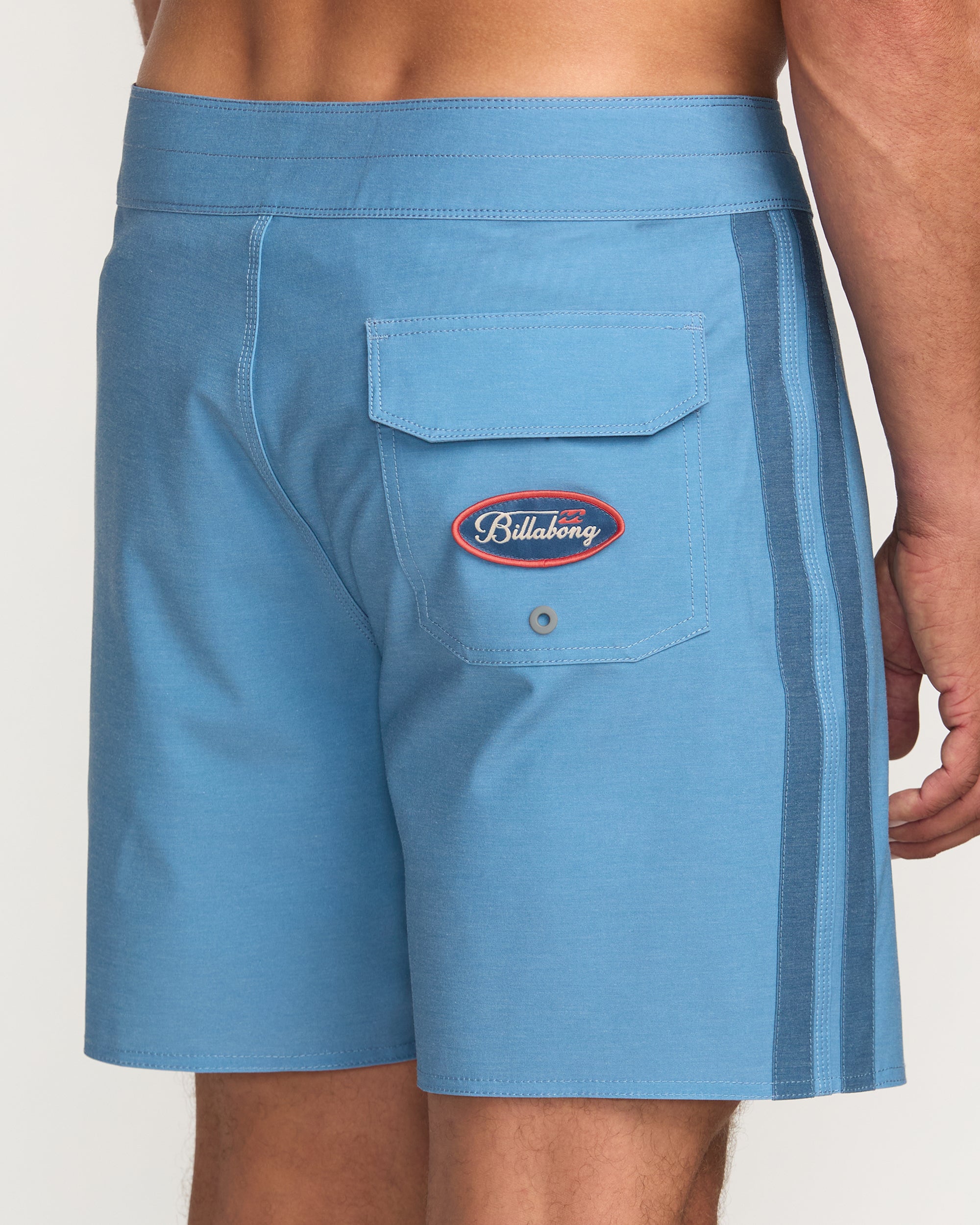 Kirra Pro Performance 18 Boardshorts - Carolina Blue - Image 8