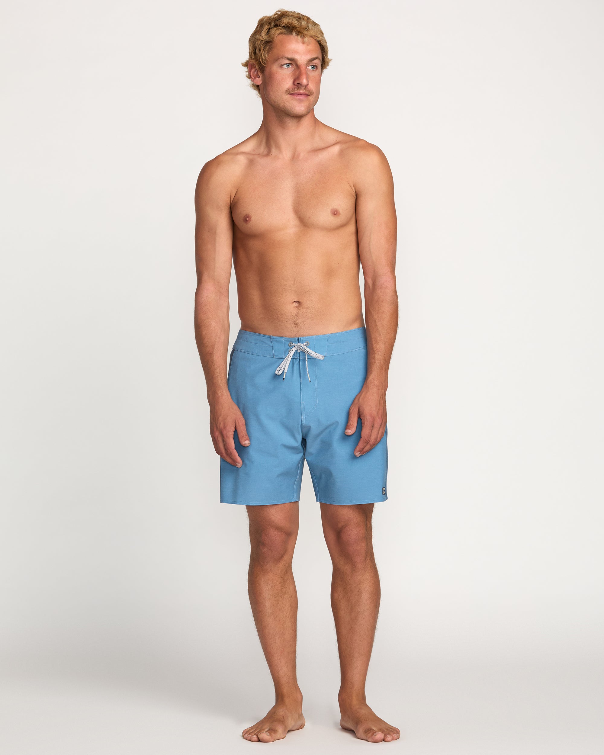 Kirra Pro Performance 18 Boardshorts - Carolina Blue - Image 6