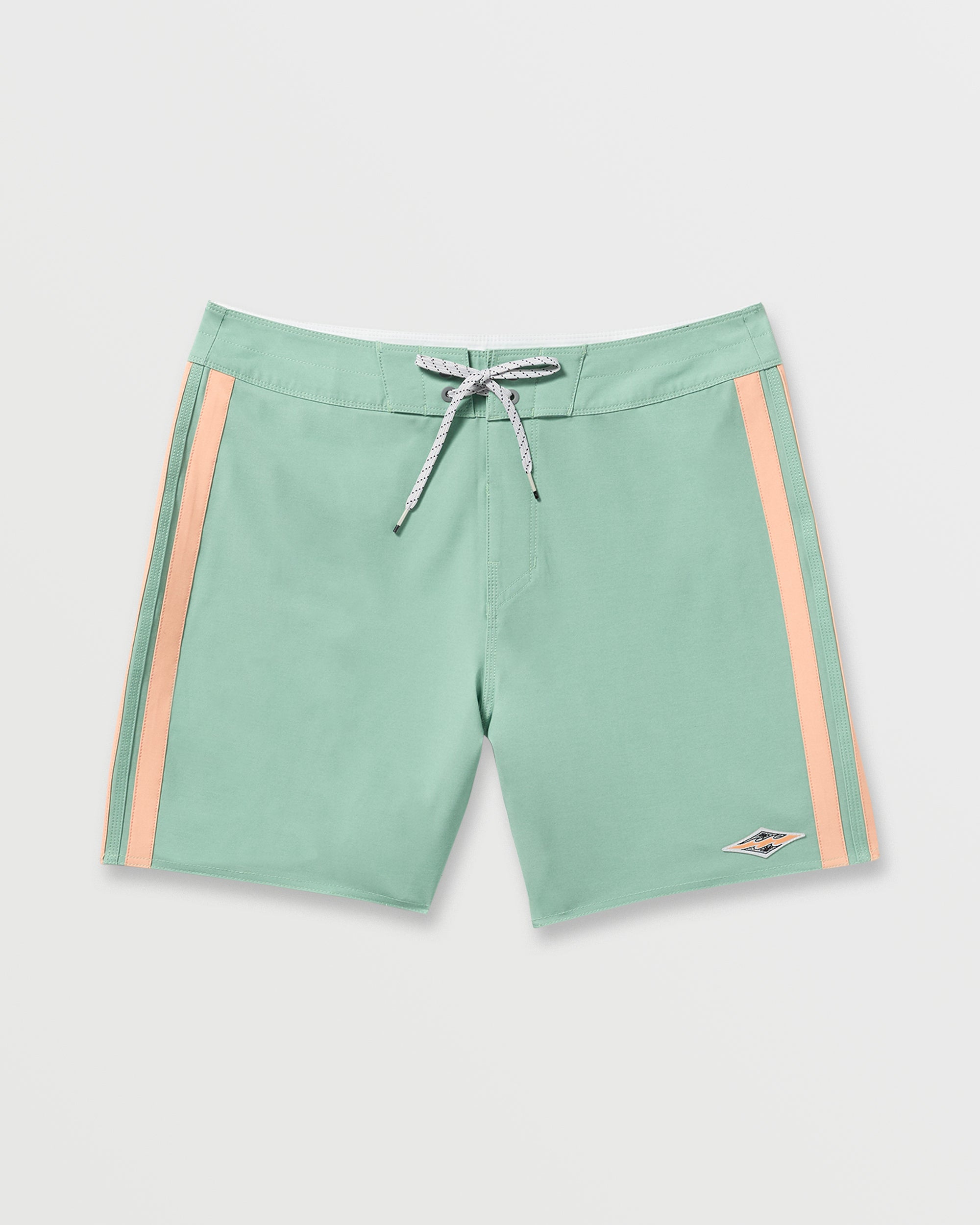 Kirra Pro Performance 18 Boardshorts - Mist Green