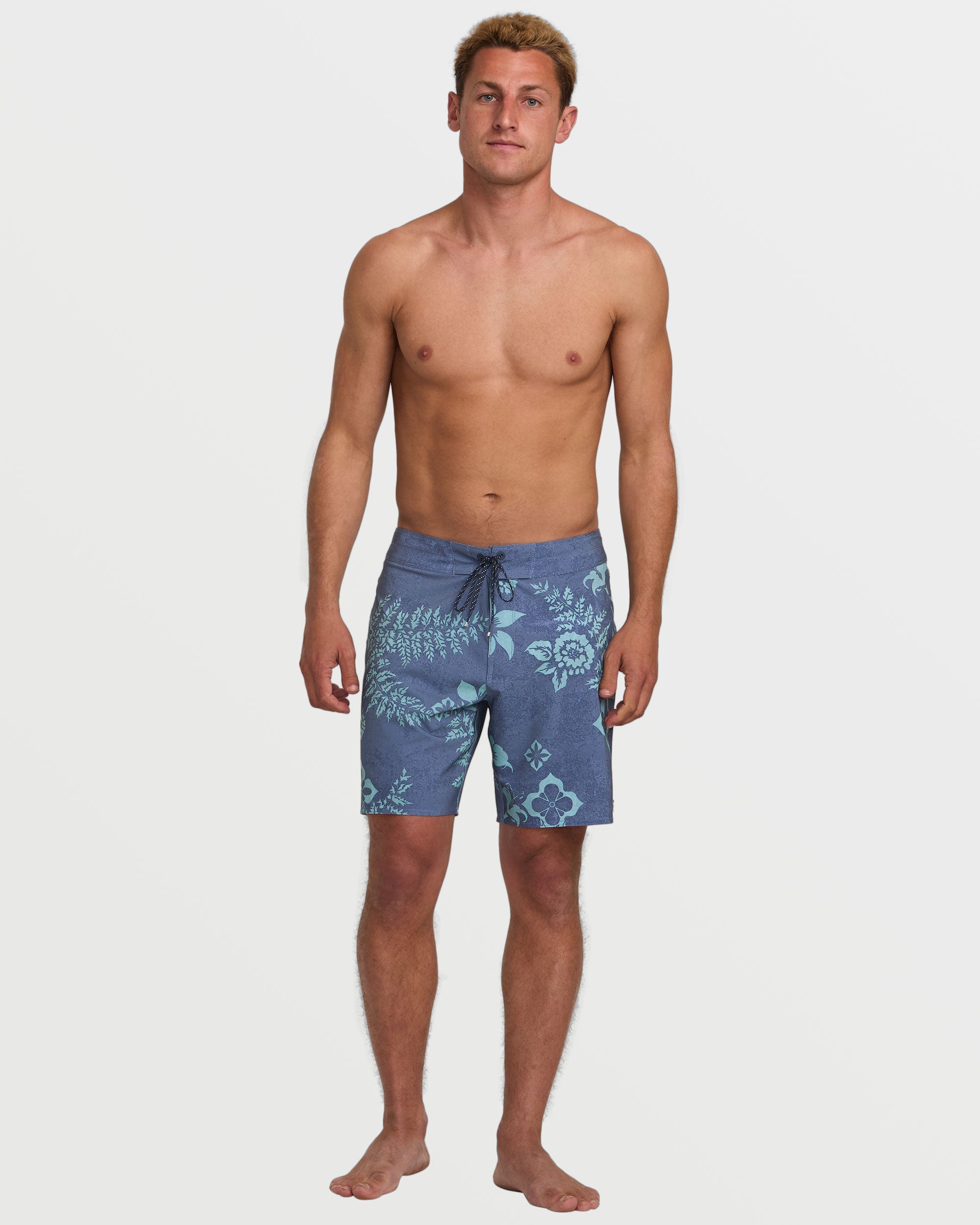 Good Times Pro Performance 18 Boardshorts - Blue Fog - Image 6