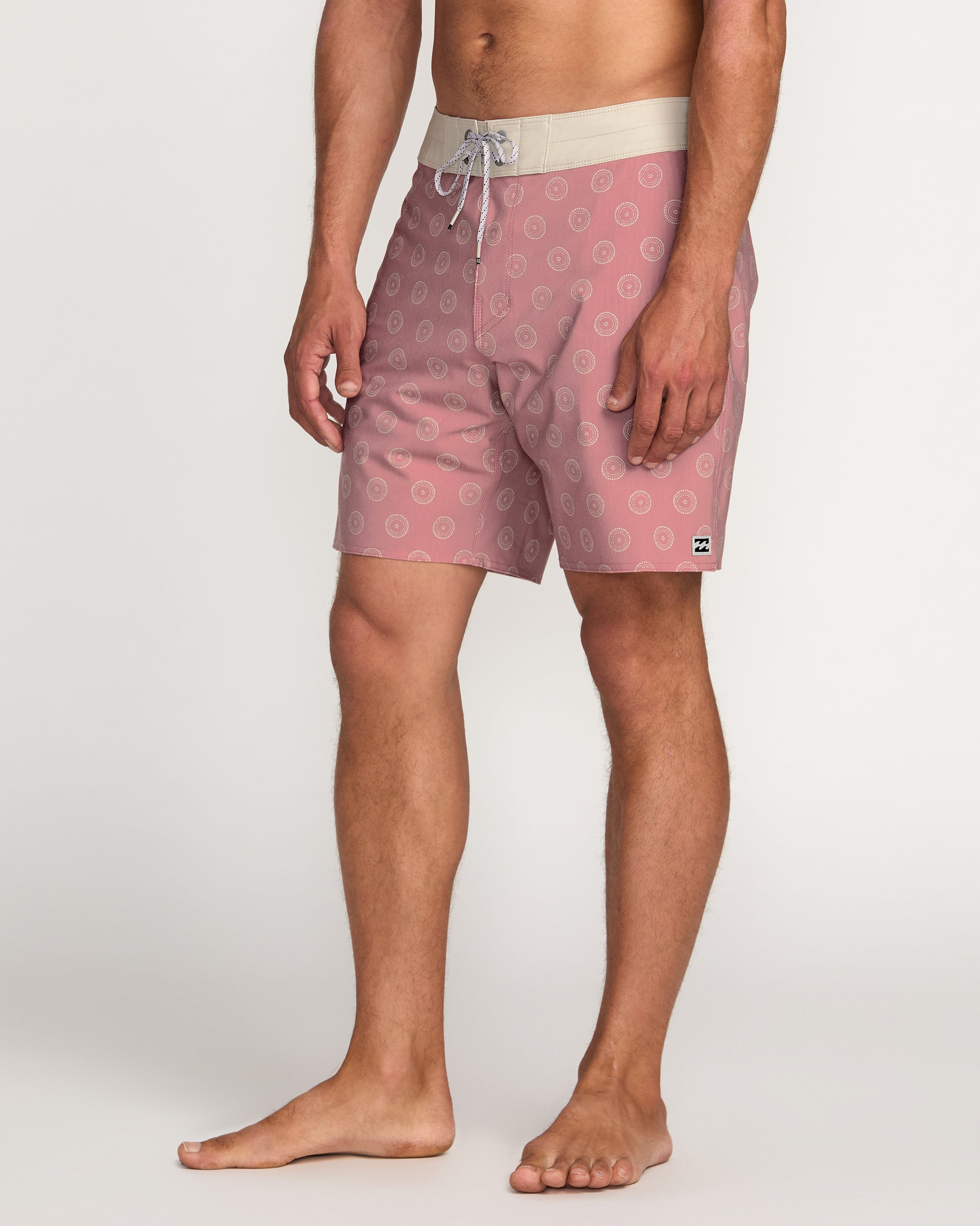 Good Times Pro Performance 18 Boardshorts - Dusty Rose - Image 7