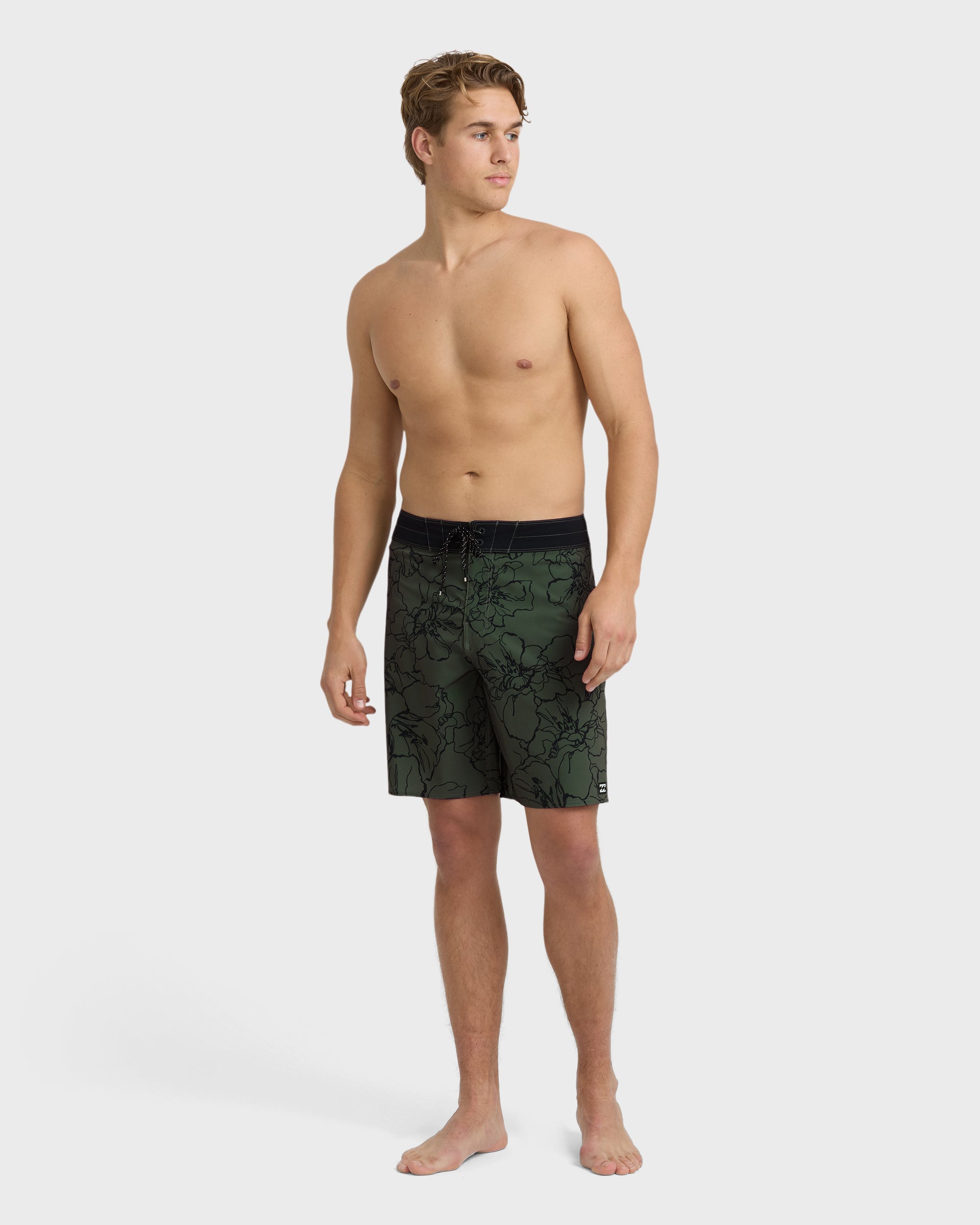 Sundays Pro Performance 19 Boardshorts - Fatigue - Image 4