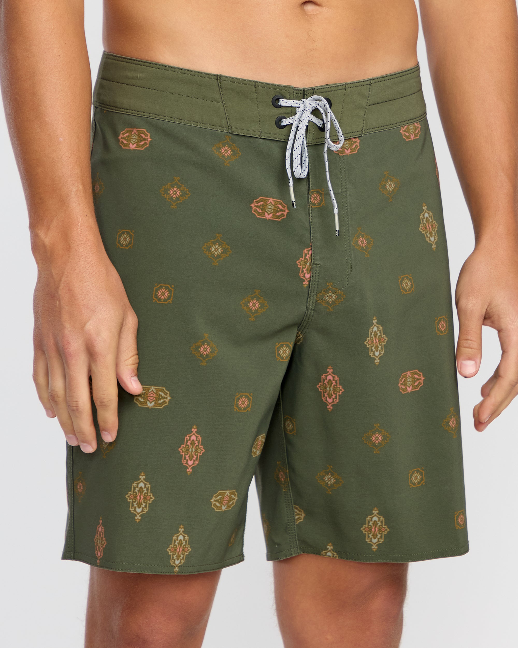 Sundays Pro Performance 19 Boardshorts - Military - Image 7