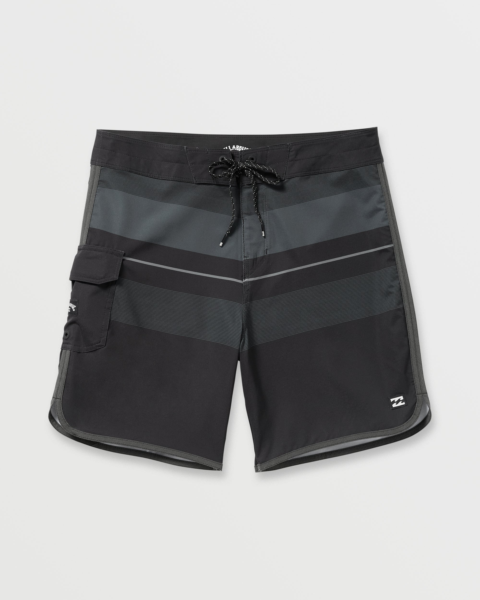 73 Pro Performance 18 Boardshorts - Black - Image 4