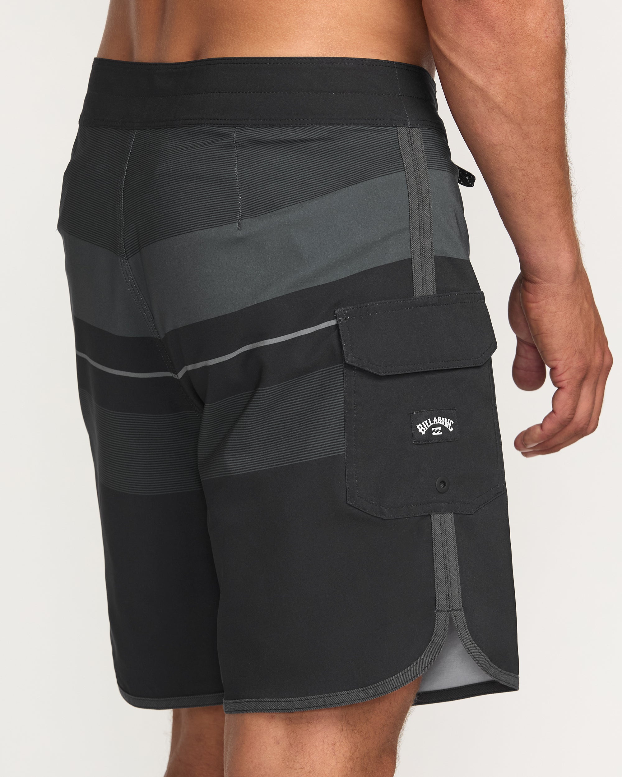 73 Pro Performance 18 Boardshorts - Black - Image 8