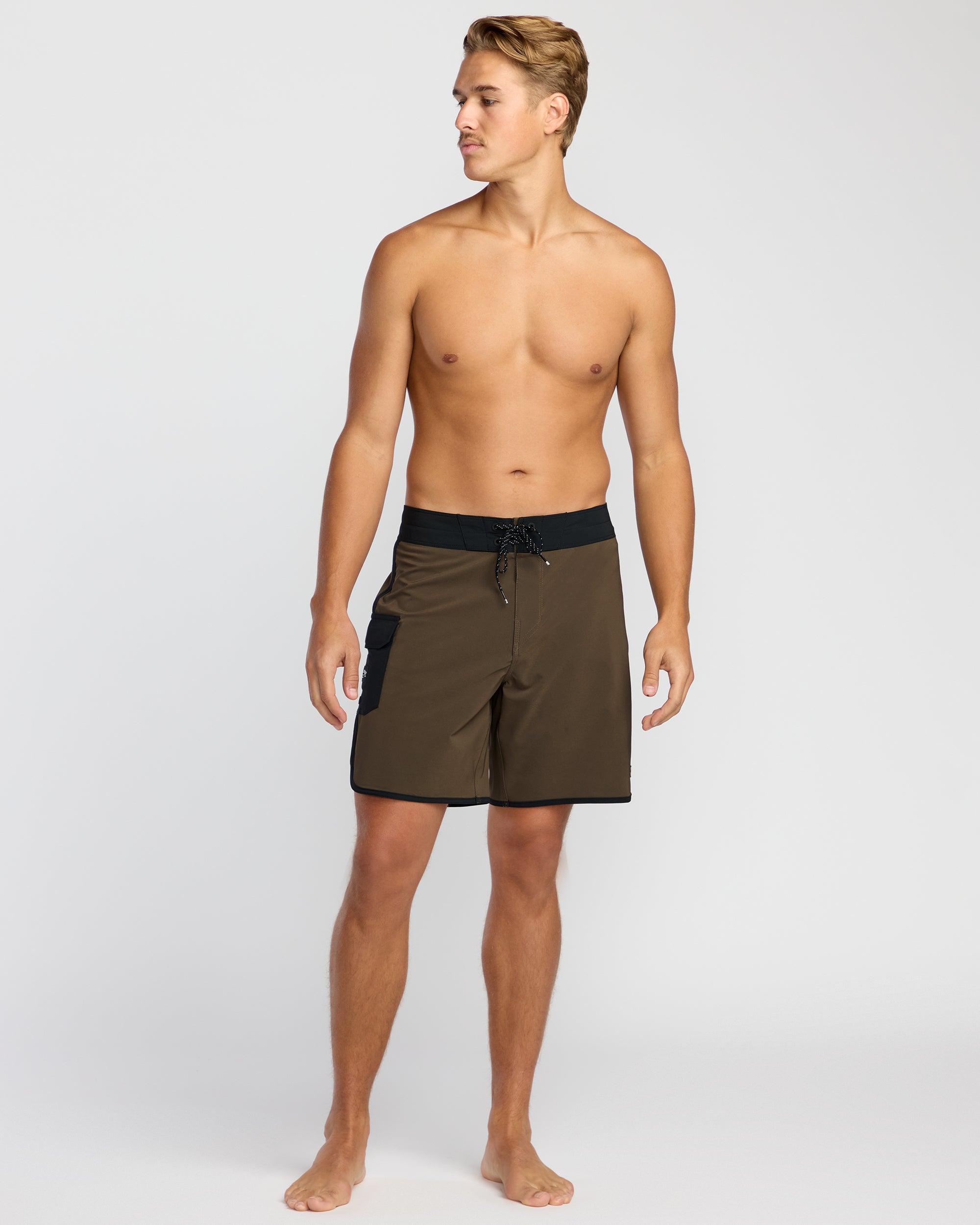 73 Pro Performance 18 Boardshorts - Dark Military - Image 5