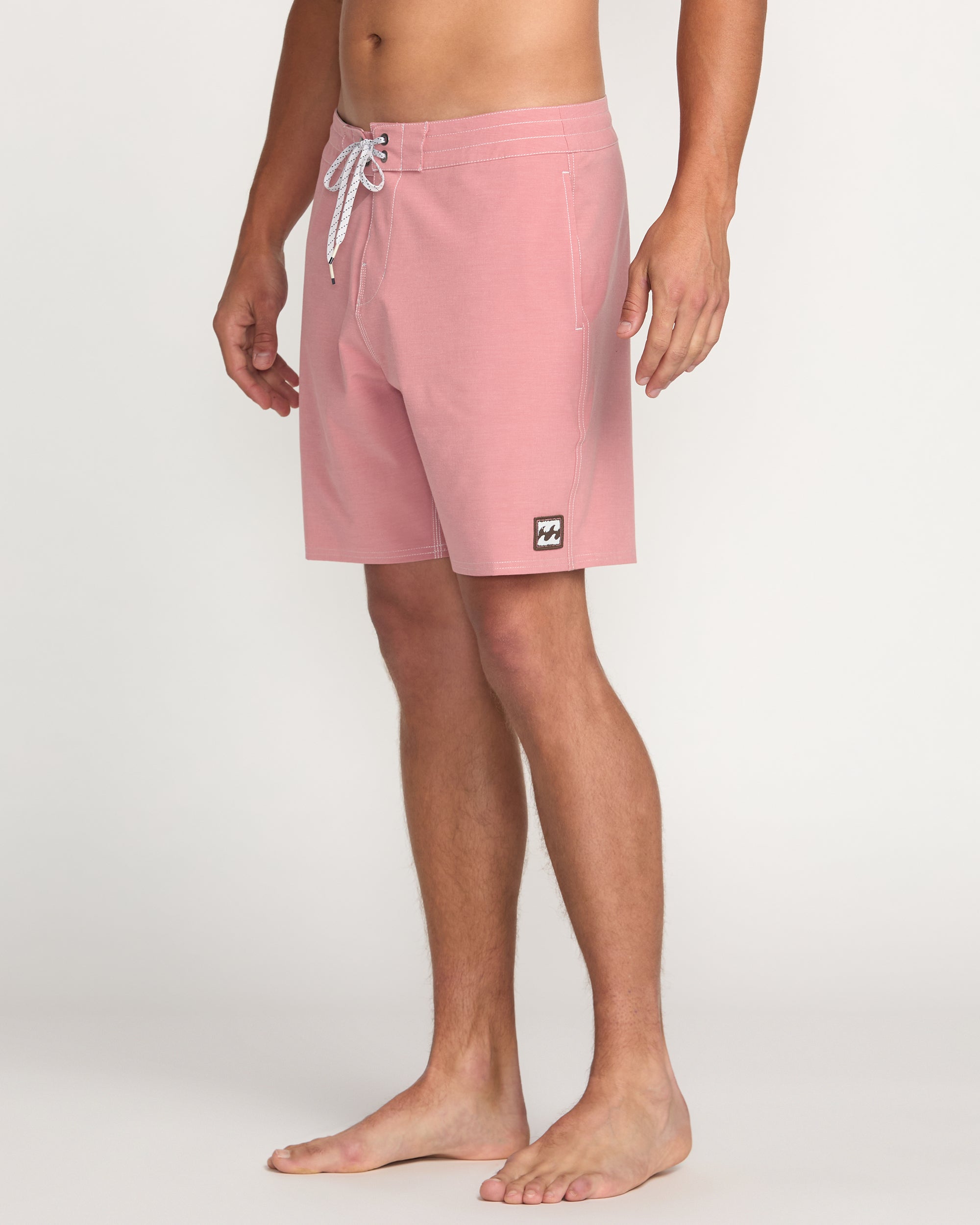 Every Other Day Lo Tide 18 Boardshorts - Dusty Rose - Image 7