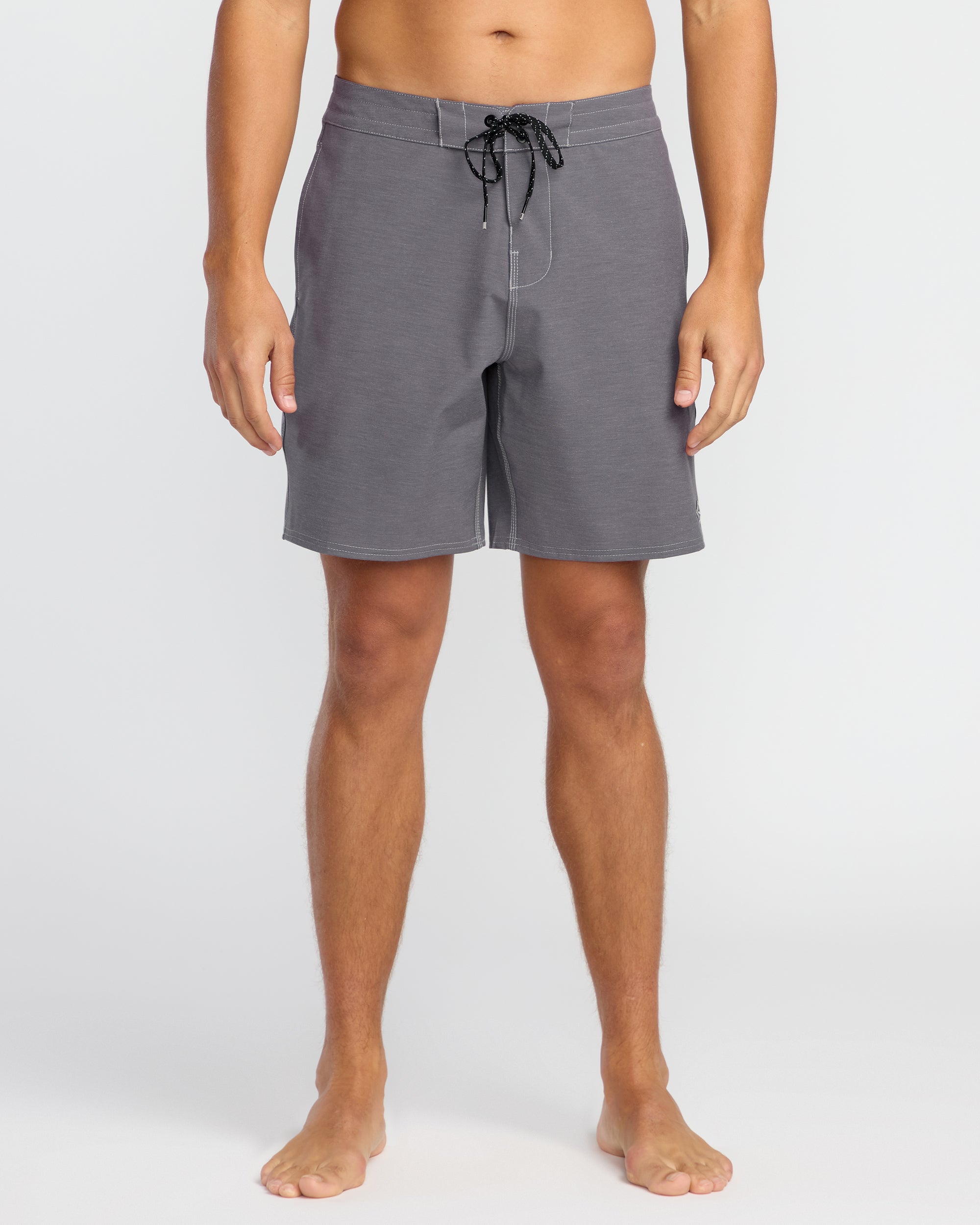 Every Other Day Lo Tide 18 Boardshorts - Gray Violet