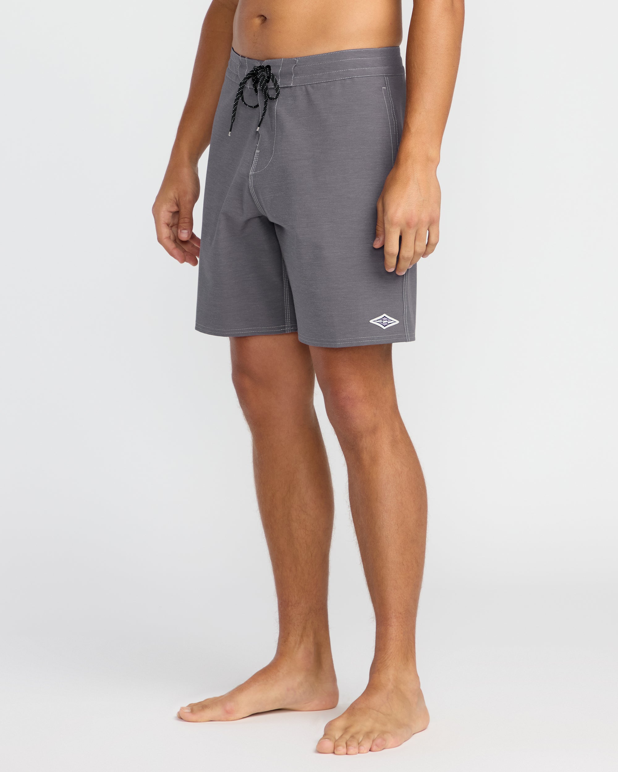 Every Other Day Lo Tide 18 Boardshorts - Gray Violet - Image 4