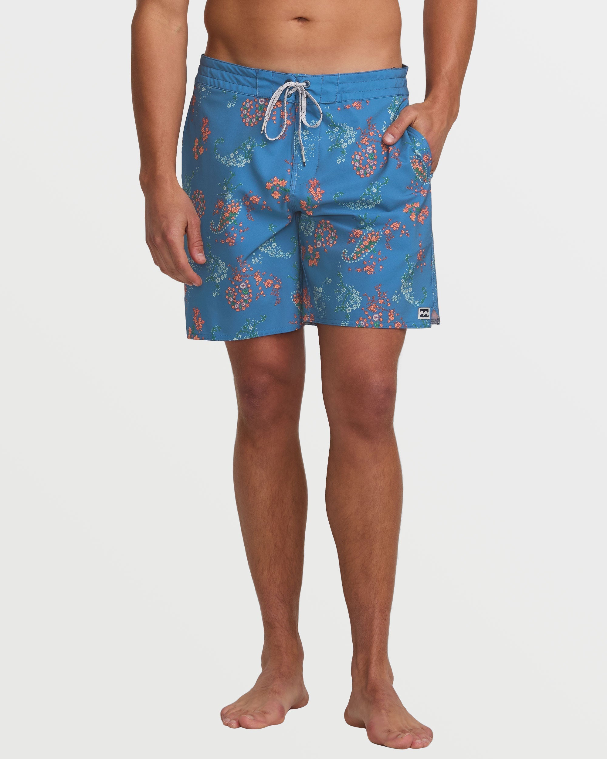 Good Times Lo Tide 18 Boardshorts - Bay Blue