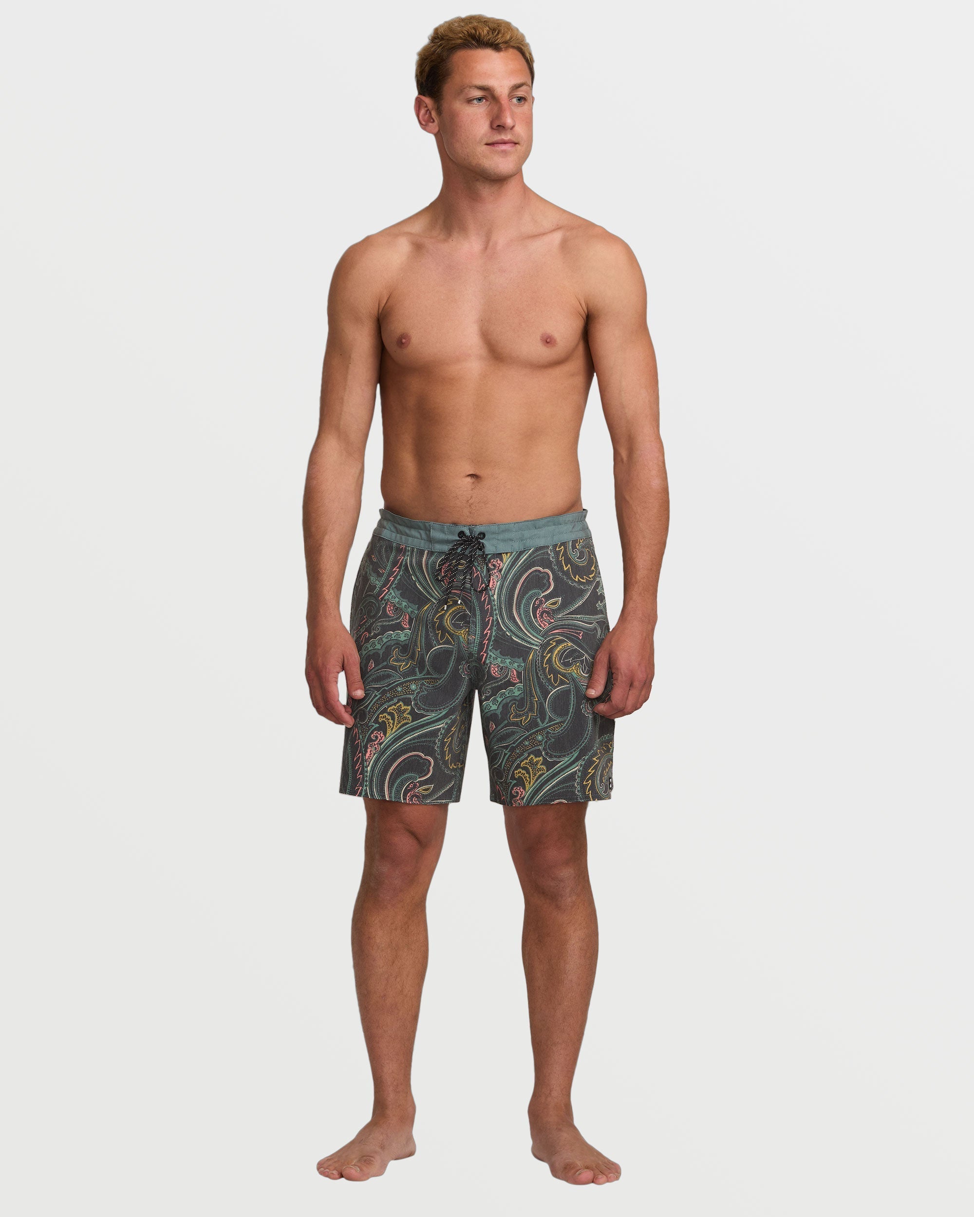 Good Times Lo Tide 18 Boardshorts - Dark Slate - Image 6