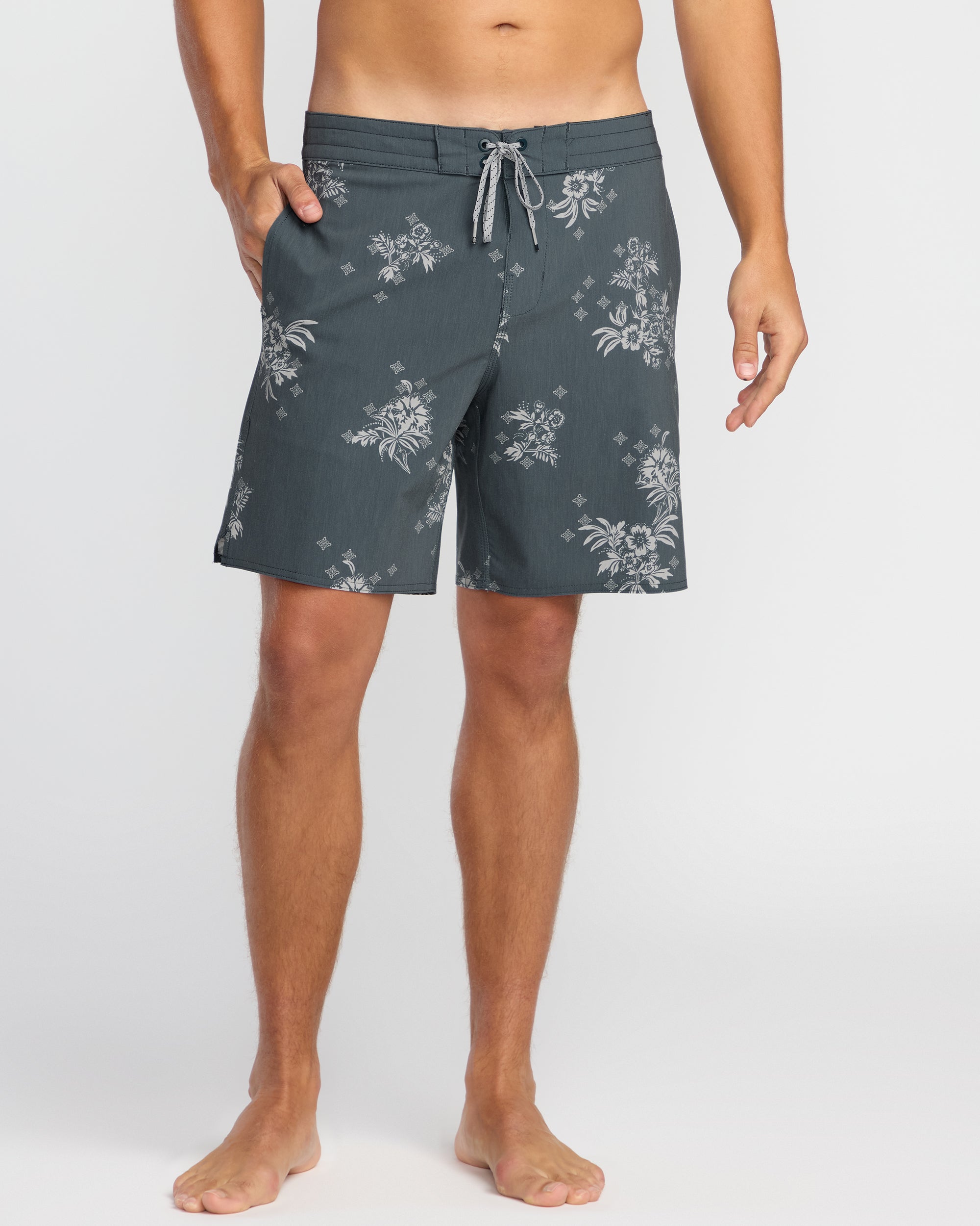 Good Times Lo Tide 18 Boardshorts - Midnight Blue