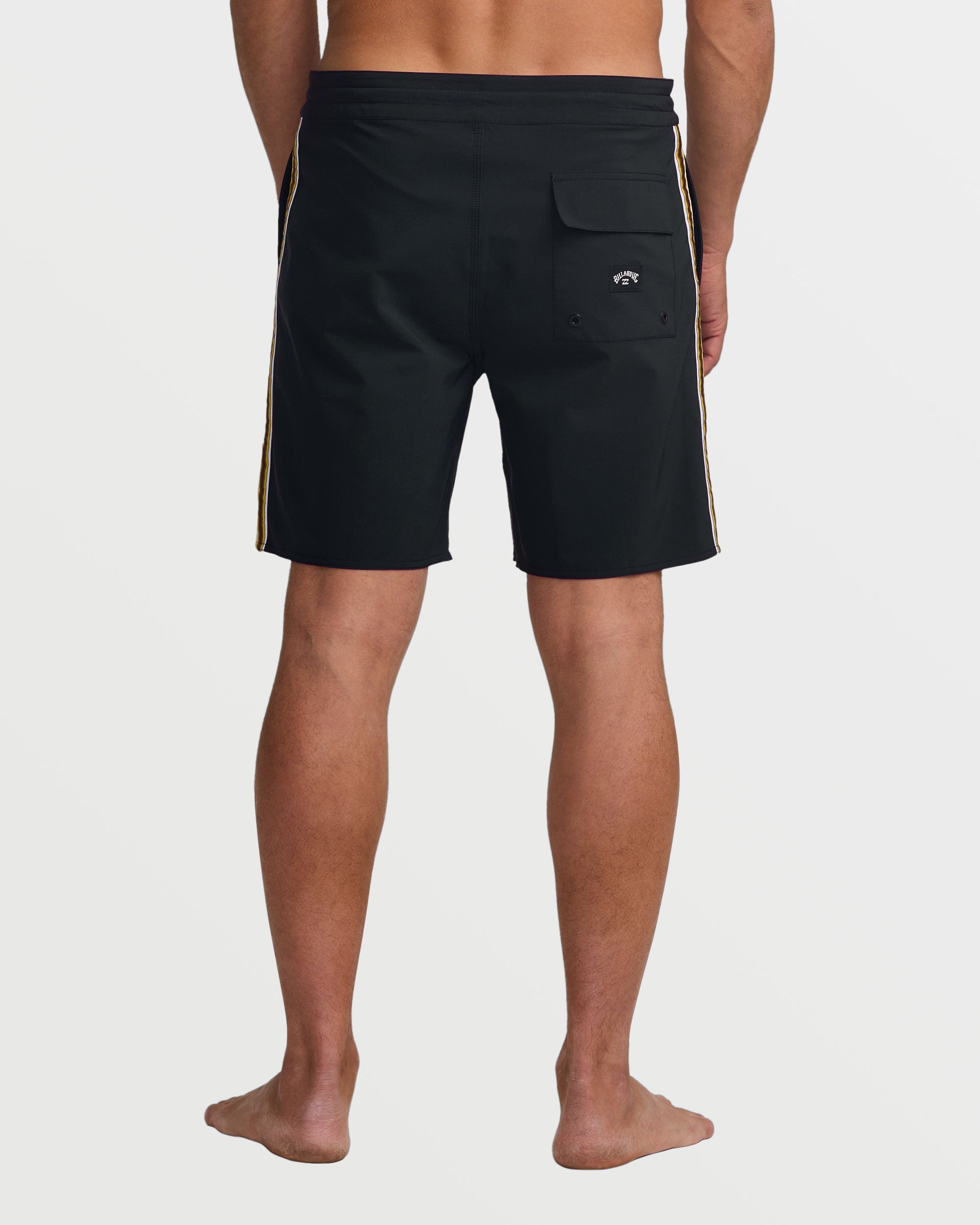 Wategos Lo Tide 19 Boardshorts - Black