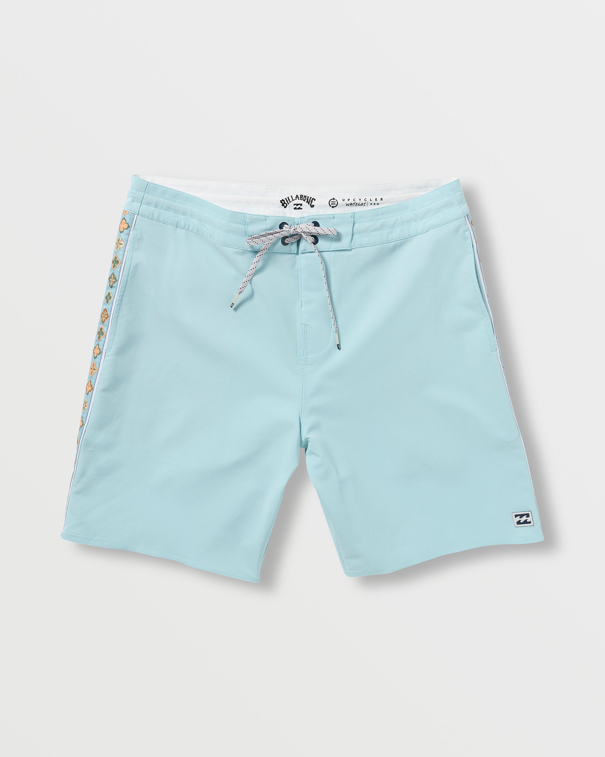 Wategos Lo Tide 19 Boardshorts - Dusty Blue - Image 4