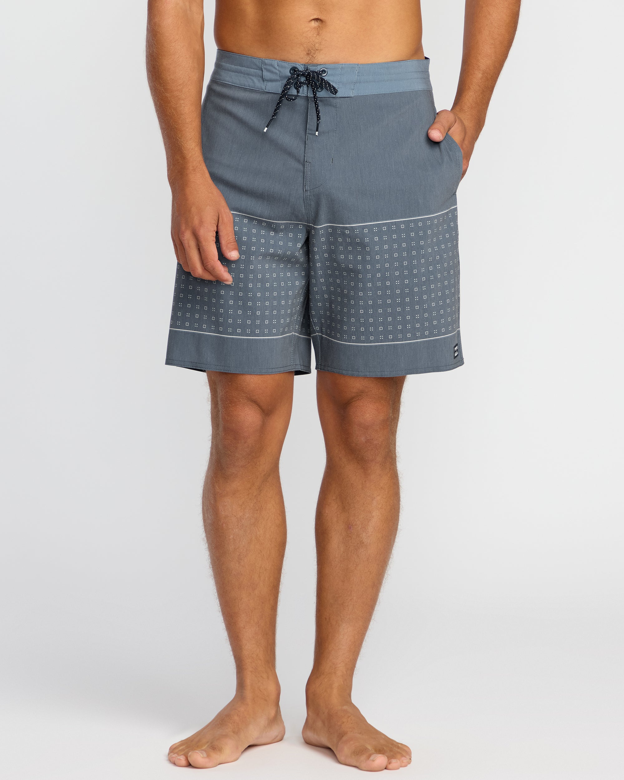 Lowers Lo Tide 19 Boardshorts - Midnight Blue