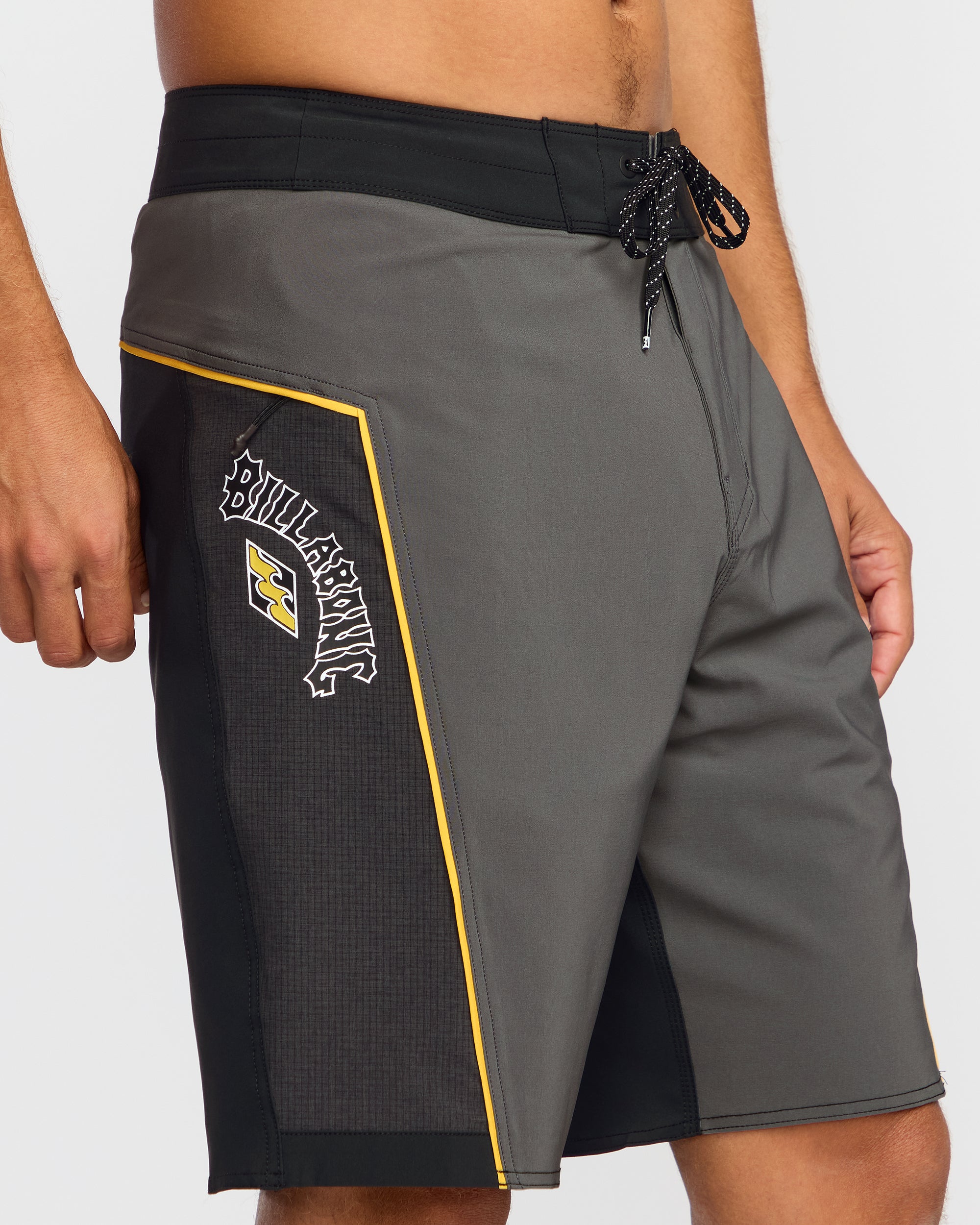 Straddie Pro Performance 20 Boardshorts - Pewter - Image 7