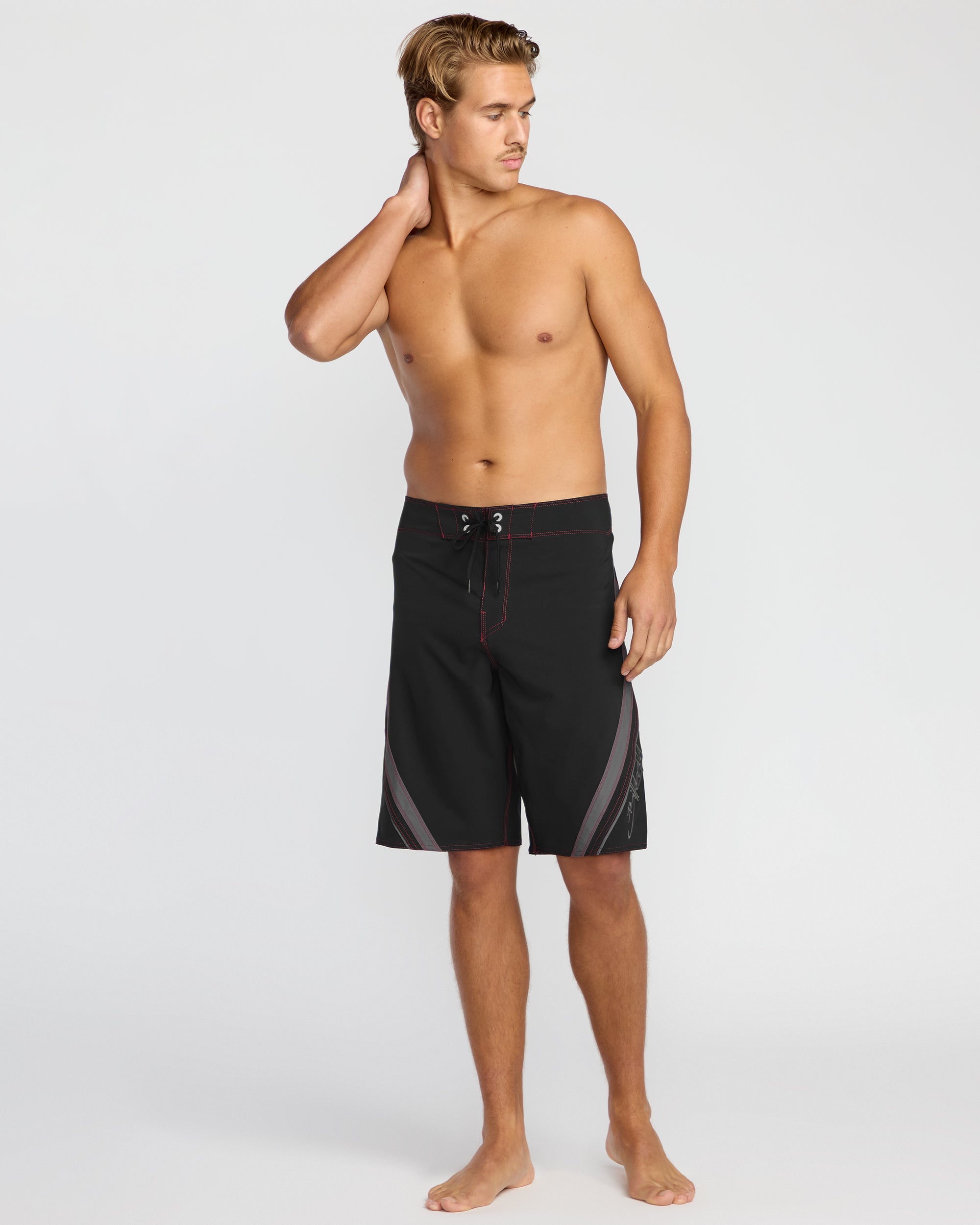 Fluid 2K Pro Performance 21 Boardshorts - Stealth - Image 6